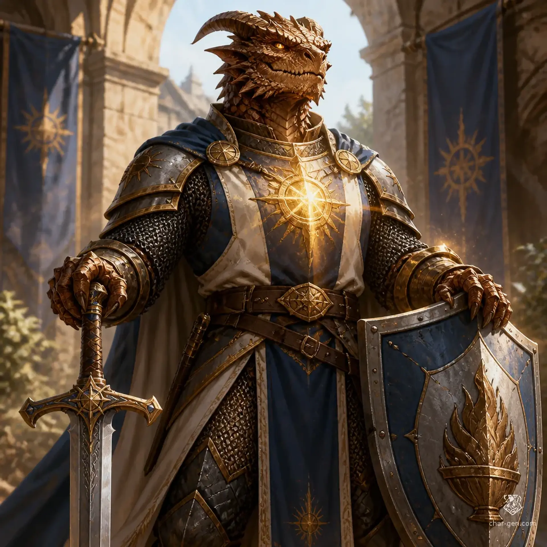 Dologus Barordrax - AI-generated fantasy Character