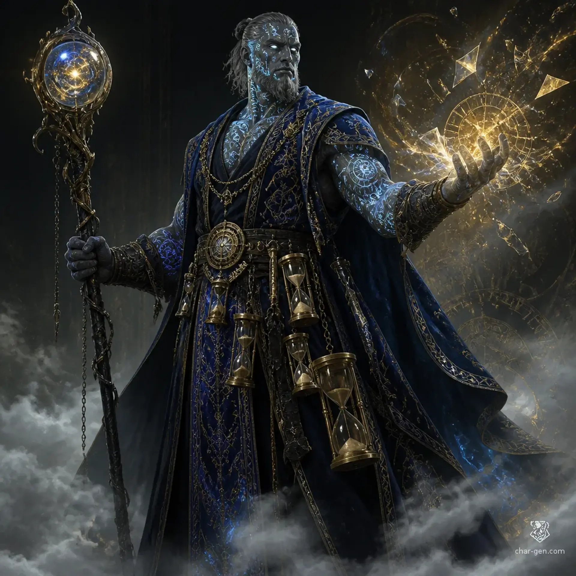 Horras Von Krieg - AI-generated fantasy Character