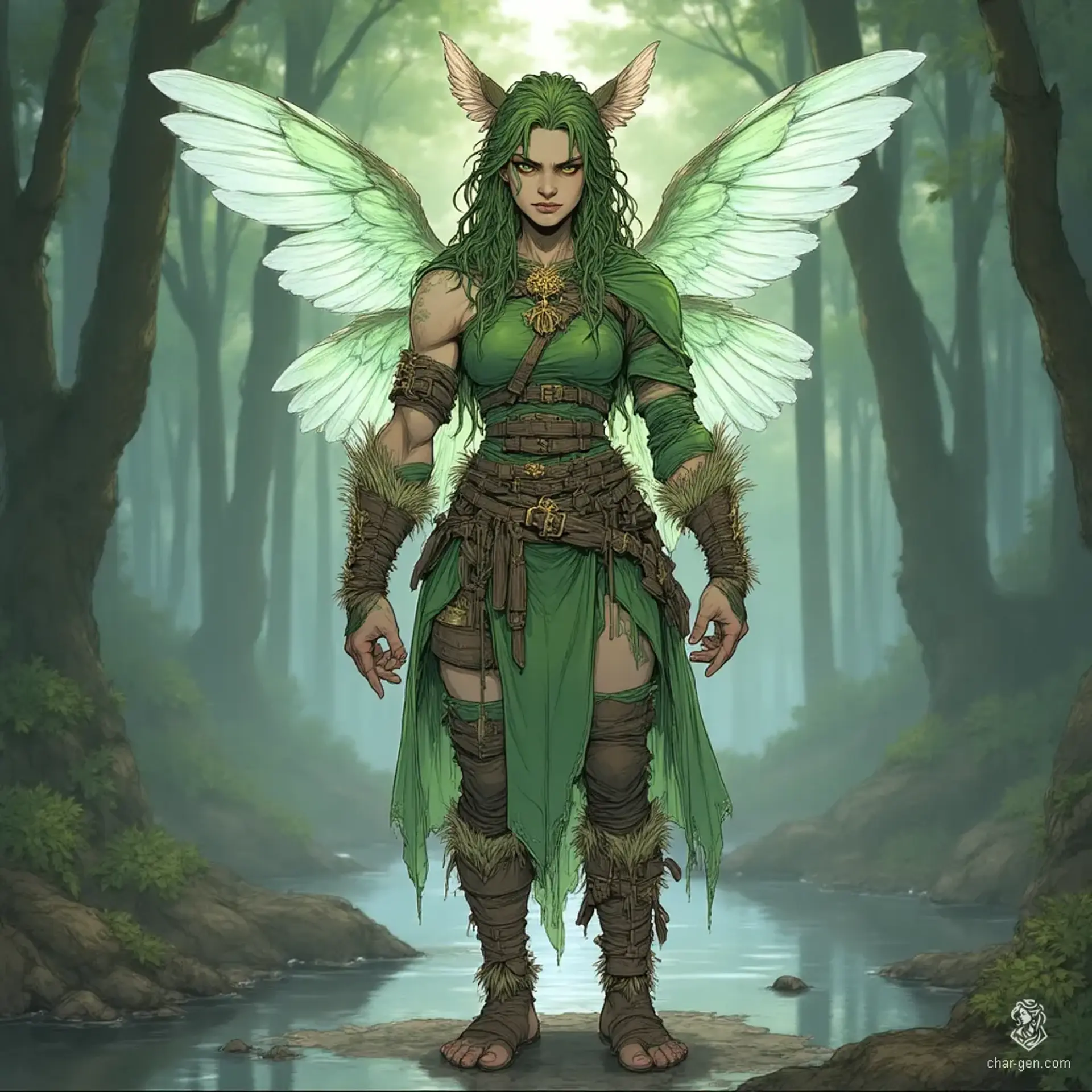 Vaelis Nimroot - AI-generated fantasy NPC