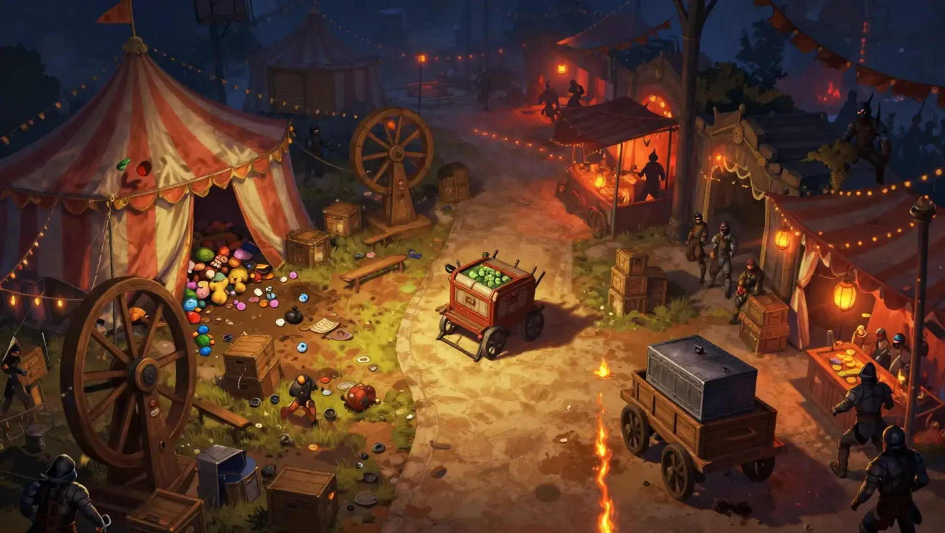 Keep the Carnival Pay Box - AI-generated fantasy Encounter