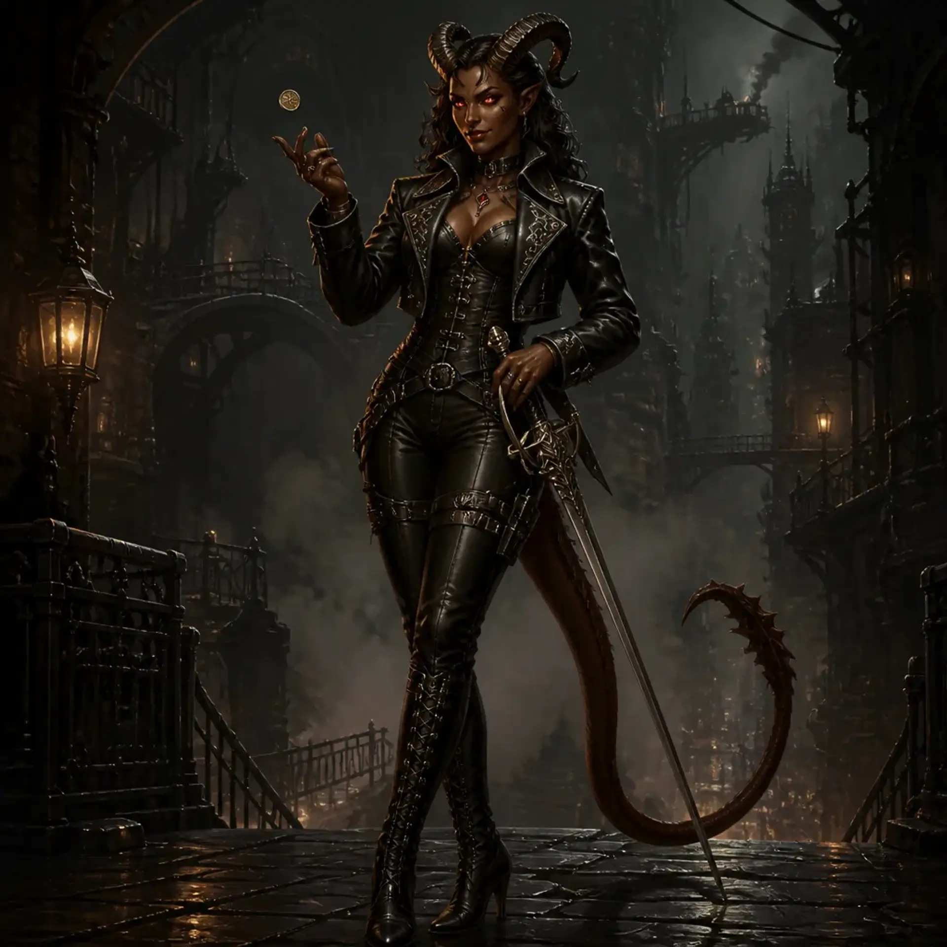 Kaela - AI-generated fantasy Character