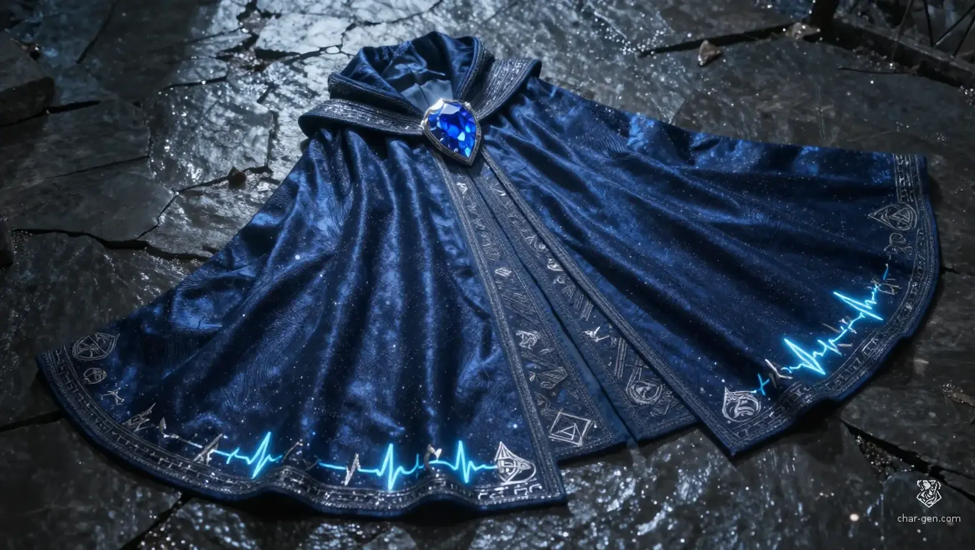 Cloak of Protection - AI-generated fantasy Magic Item