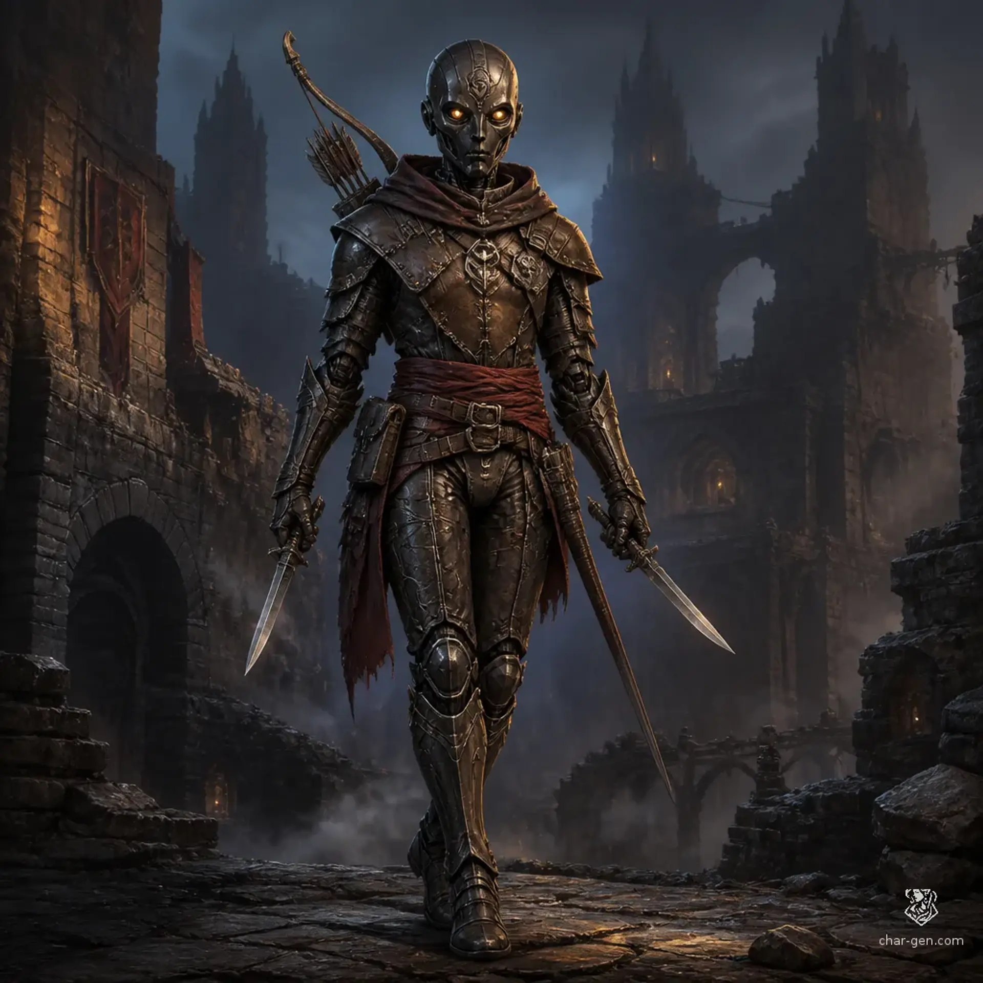 Khar - AI-generated fantasy Character