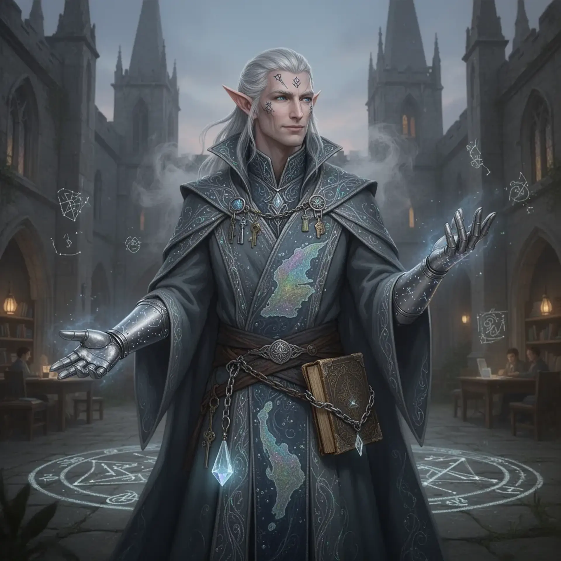 Bellisarius Fane - AI-generated fantasy NPC