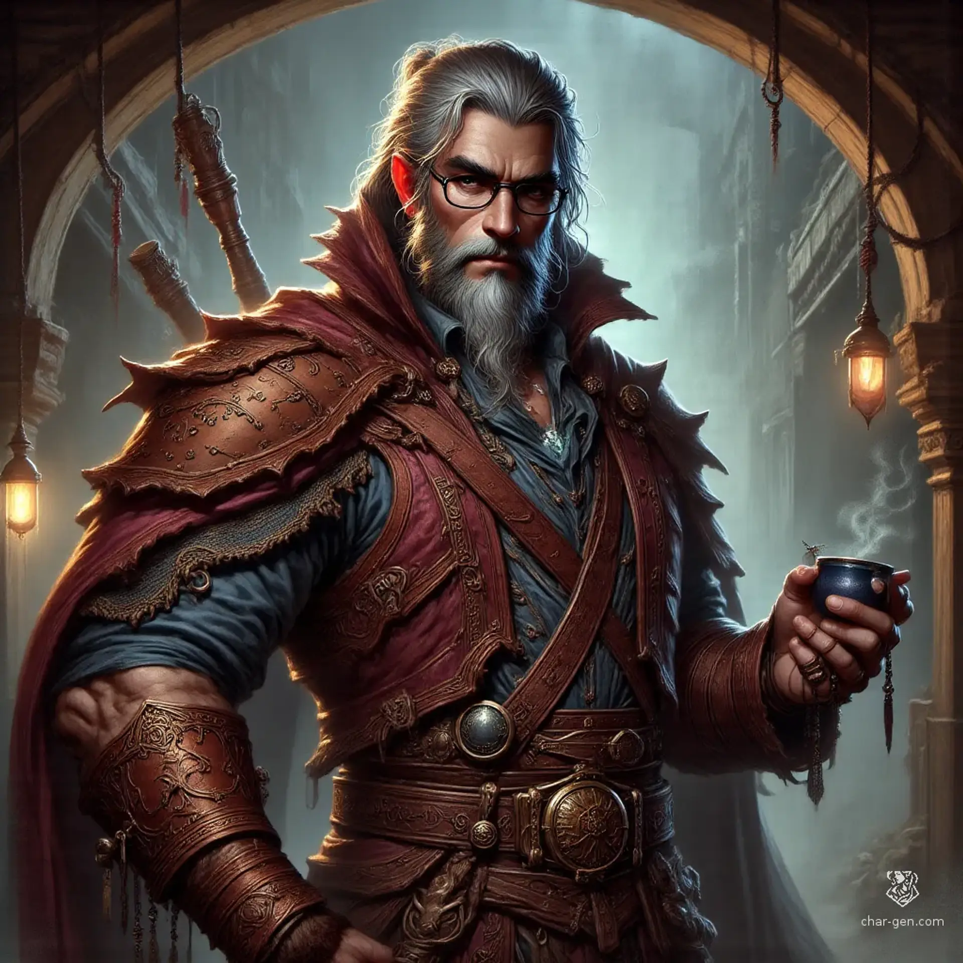 Dhalgor Vessir - AI-generated fantasy NPC