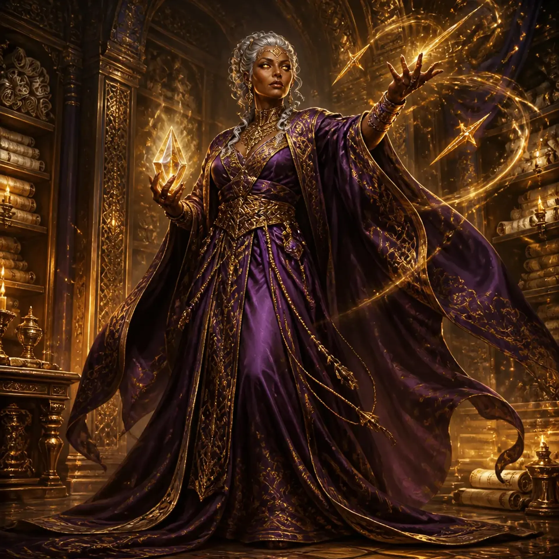 Oprah - AI-generated fantasy Character