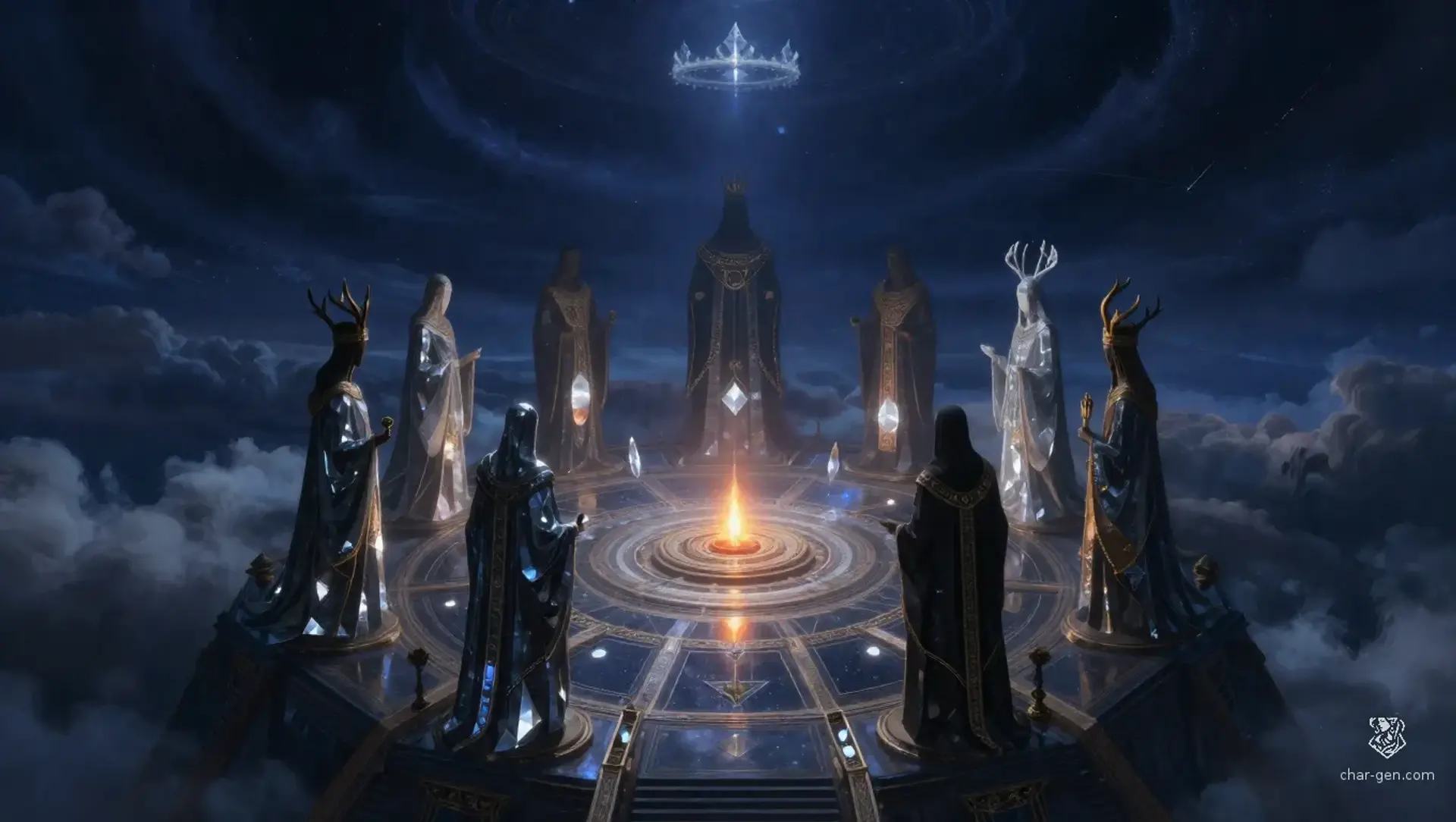 The Far-Crystal Assembly