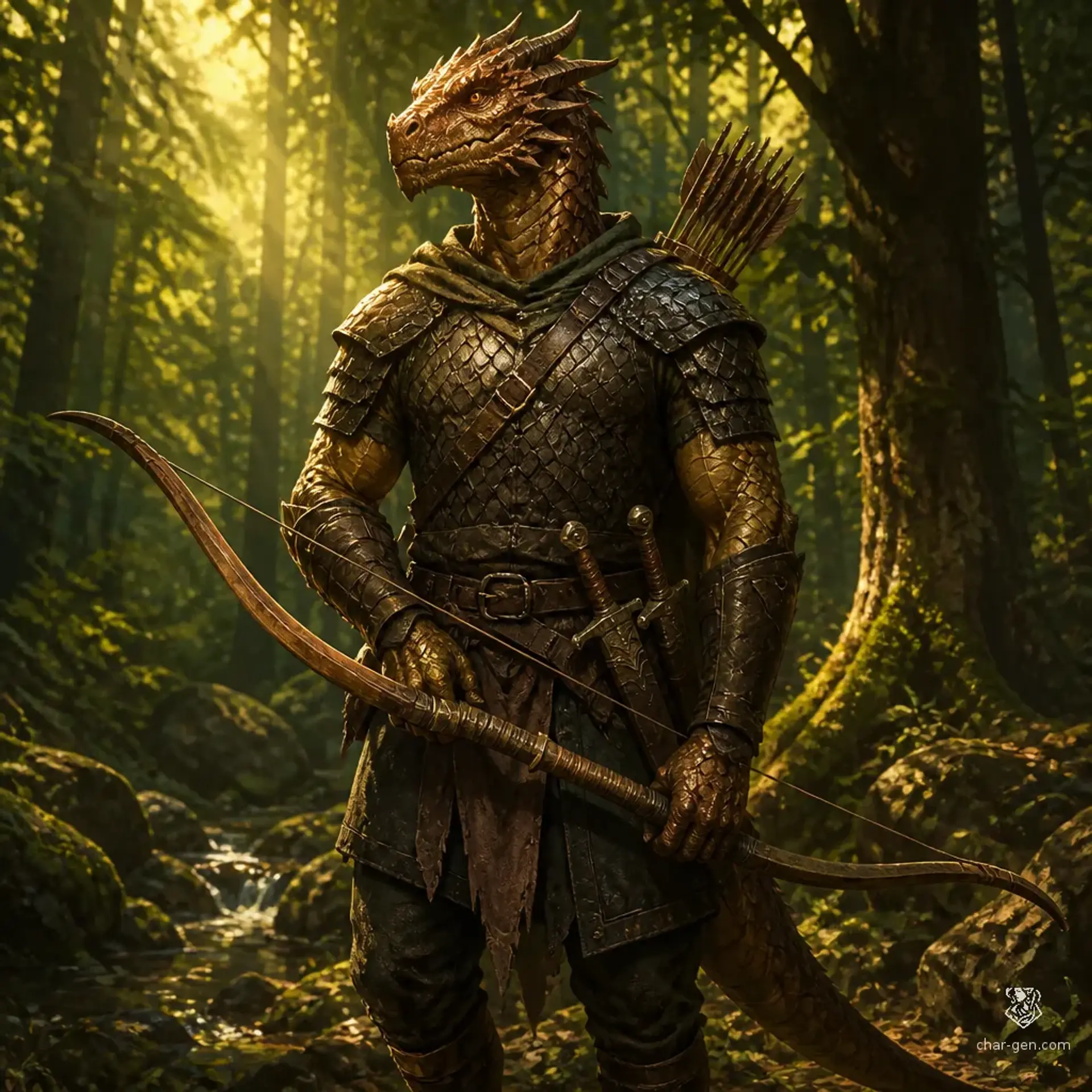 Kid - AI-generated fantasy Character