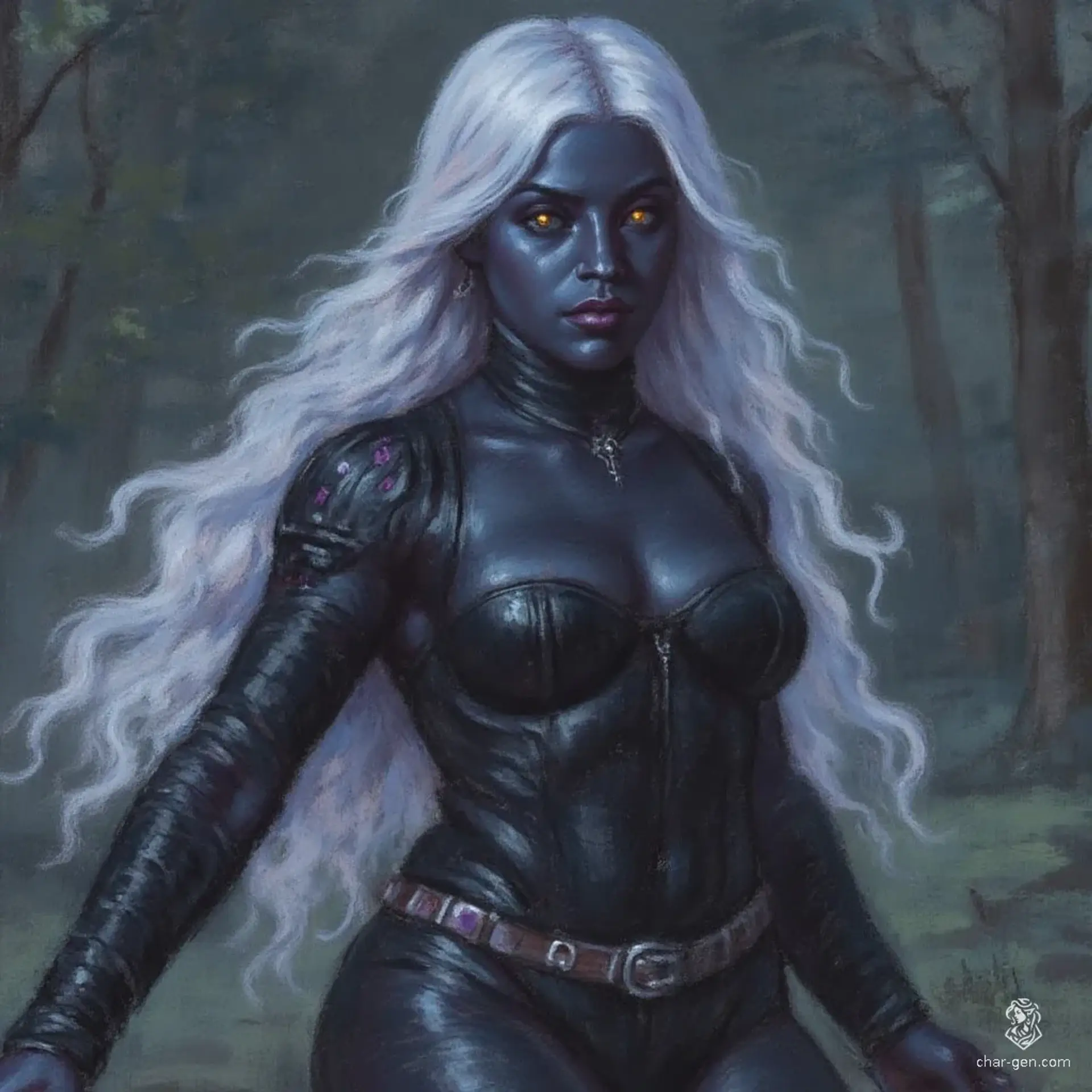 Vyrrin Dhaerilyn - AI-generated fantasy NPC