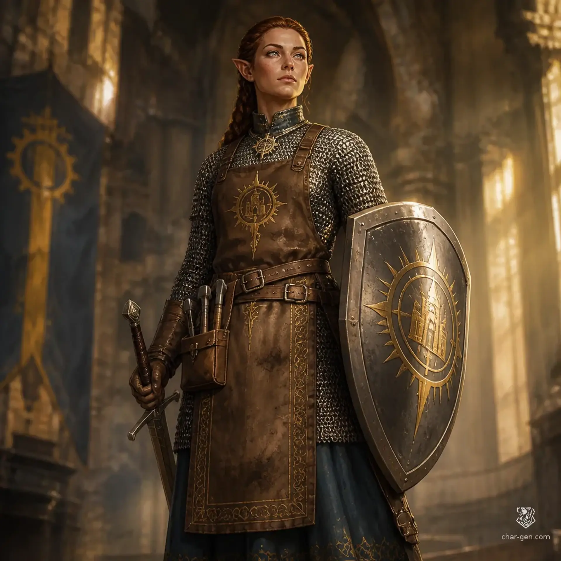 Seris Vale - AI-generated fantasy Character