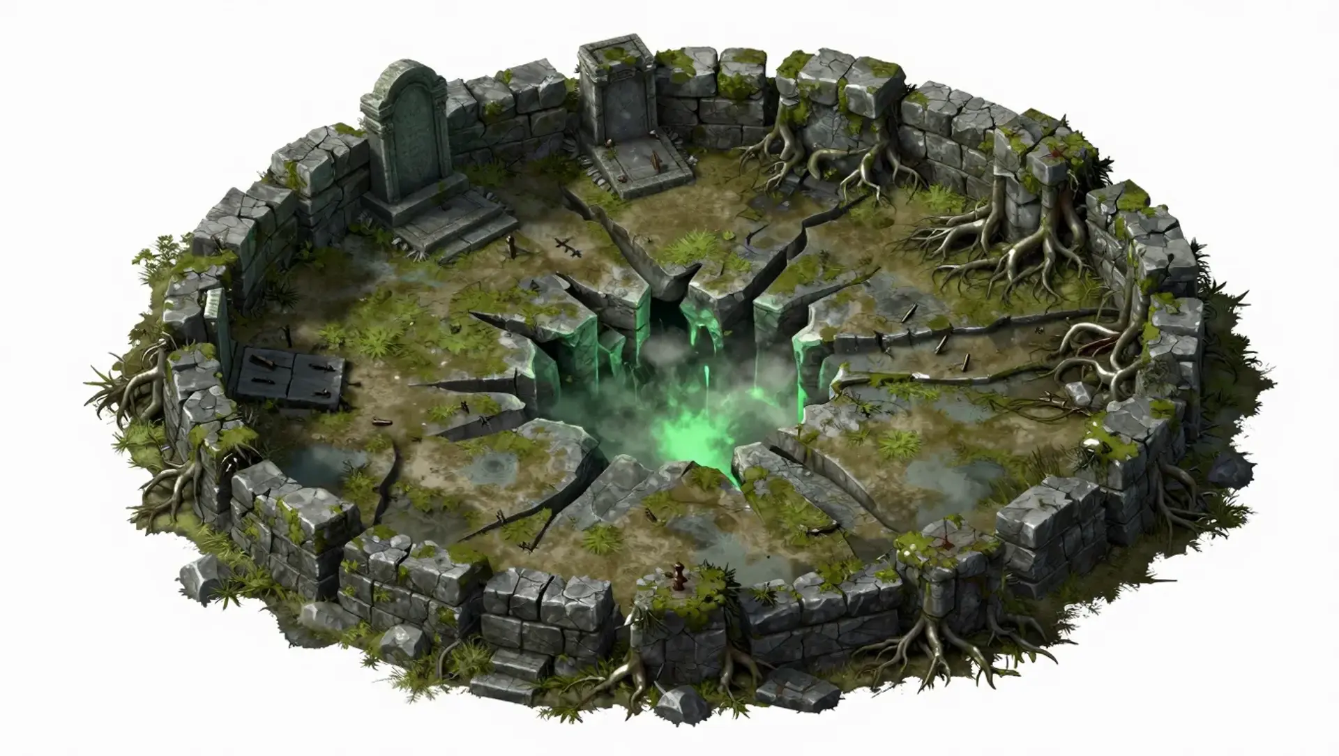 Seal the Root Line - AI-generated fantasy Encounter