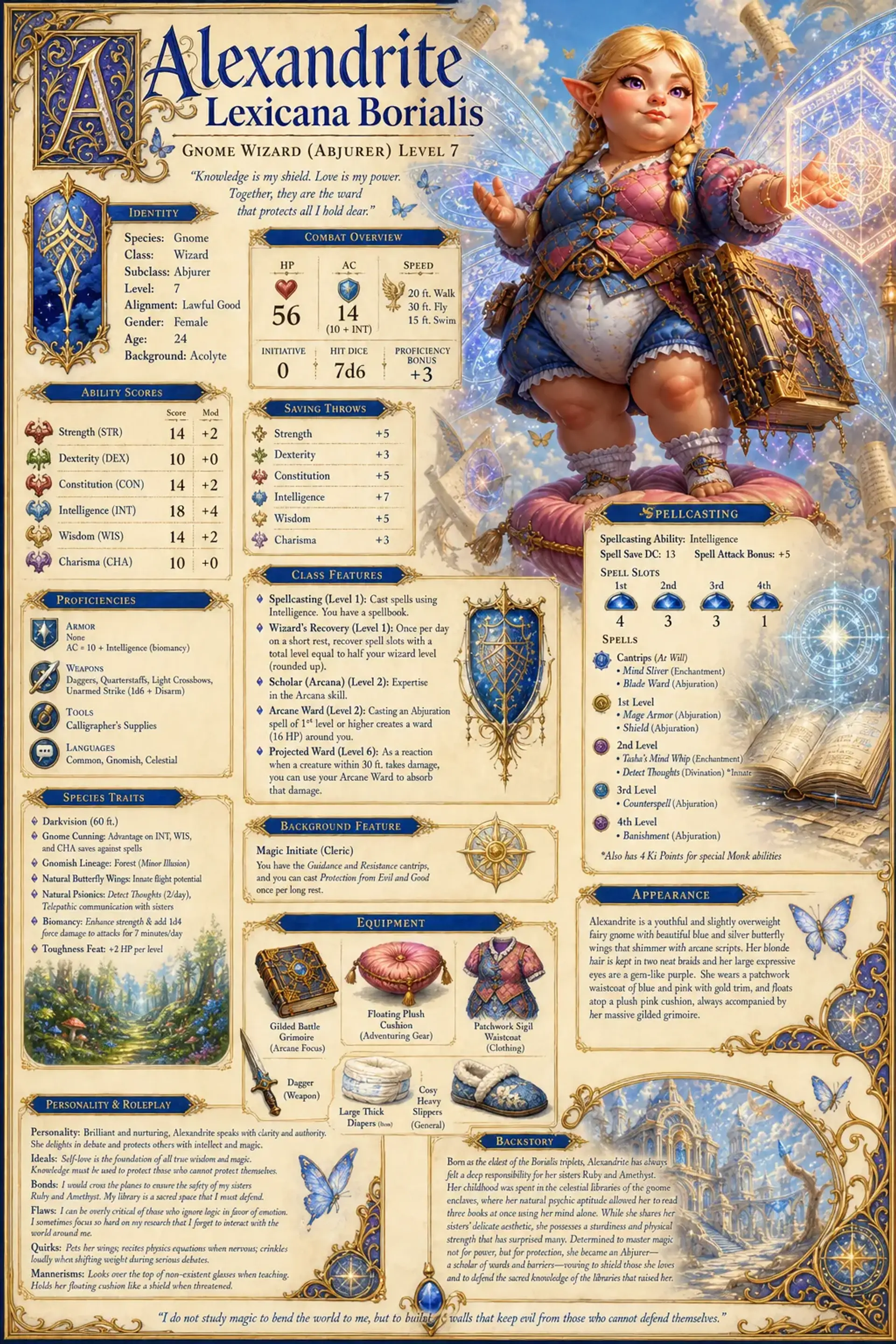 Character Sheet