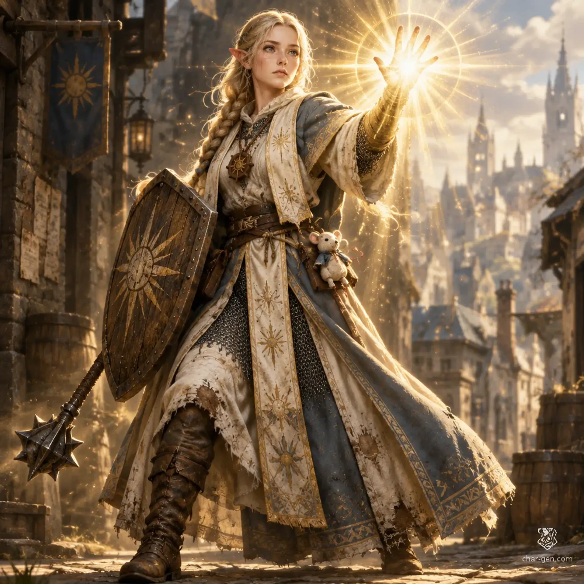 Zuri - AI-generated fantasy Character
