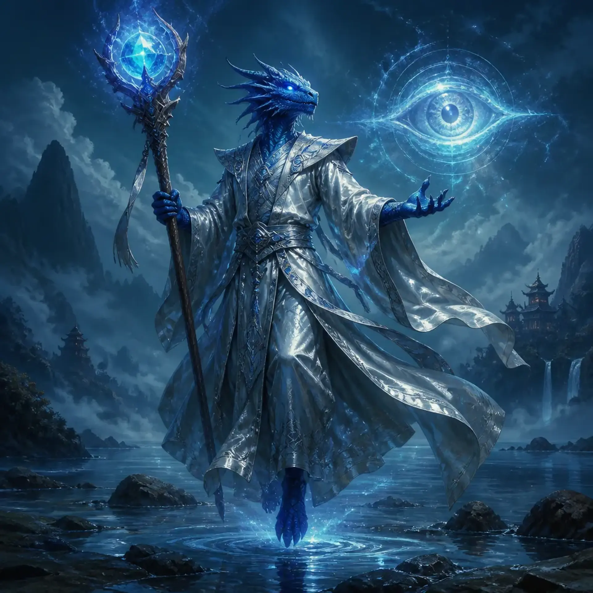 Shokazzar - AI-generated fantasy Character