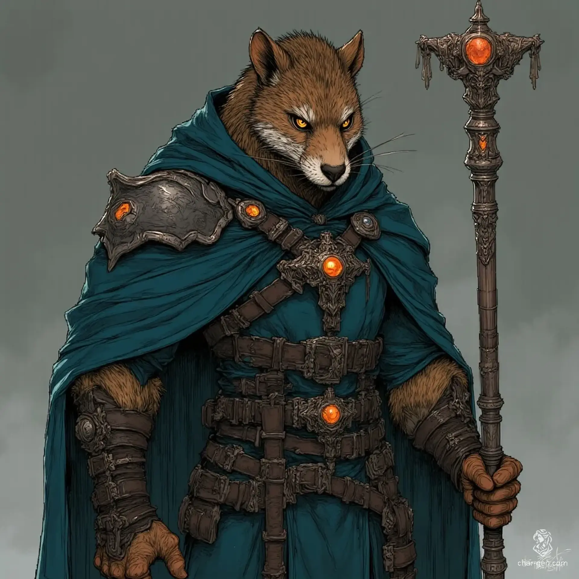 Sszorn Veltharix - AI-generated fantasy NPC