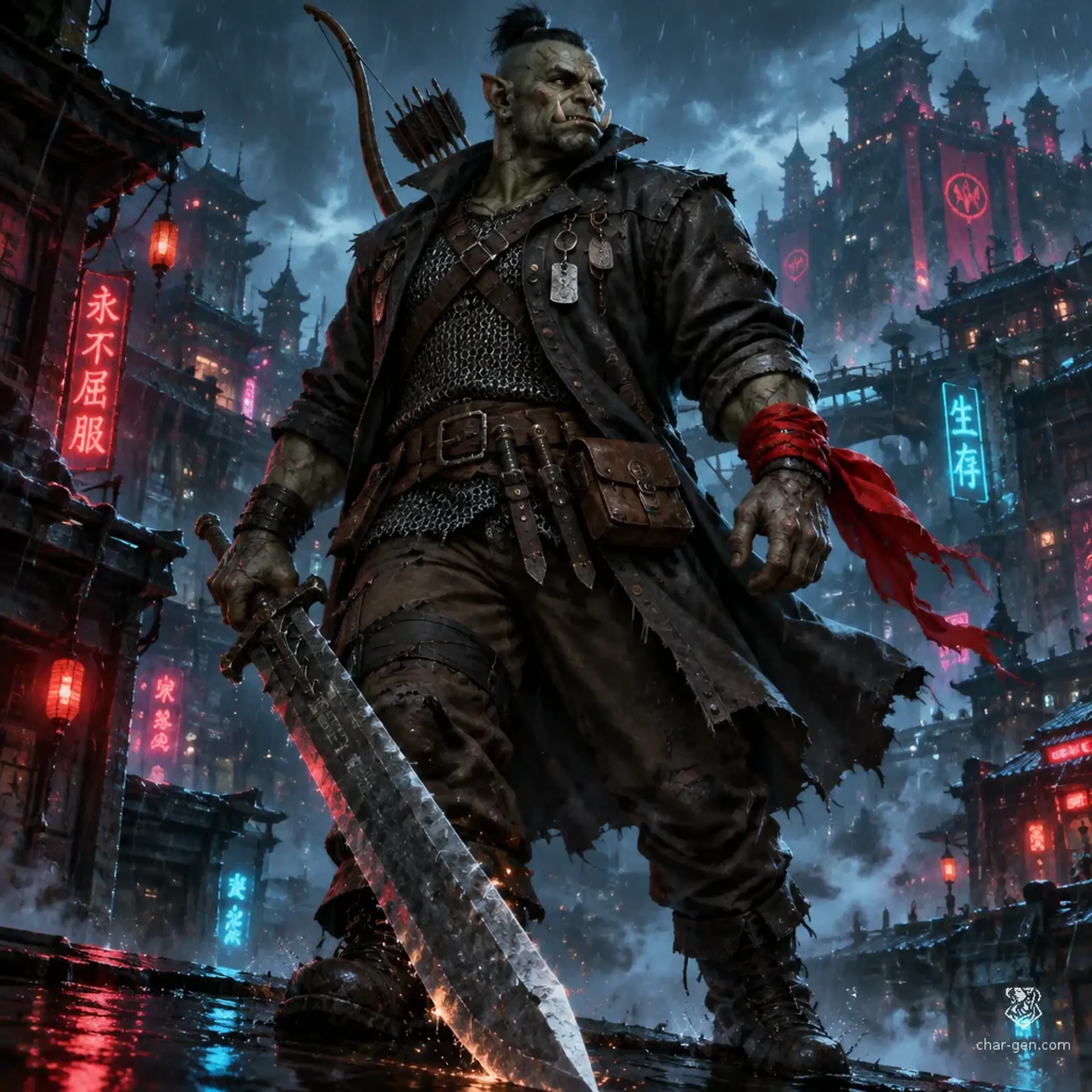 Test - AI-generated fantasy Character