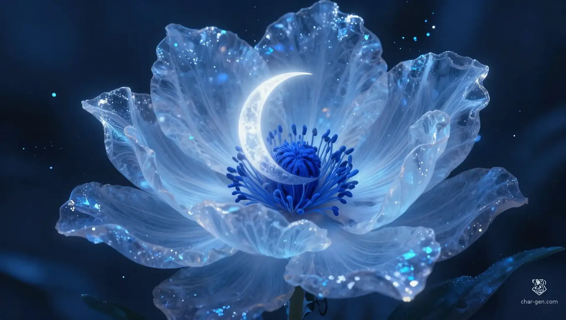 Crescent Night - AI-generated fantasy Magic Item