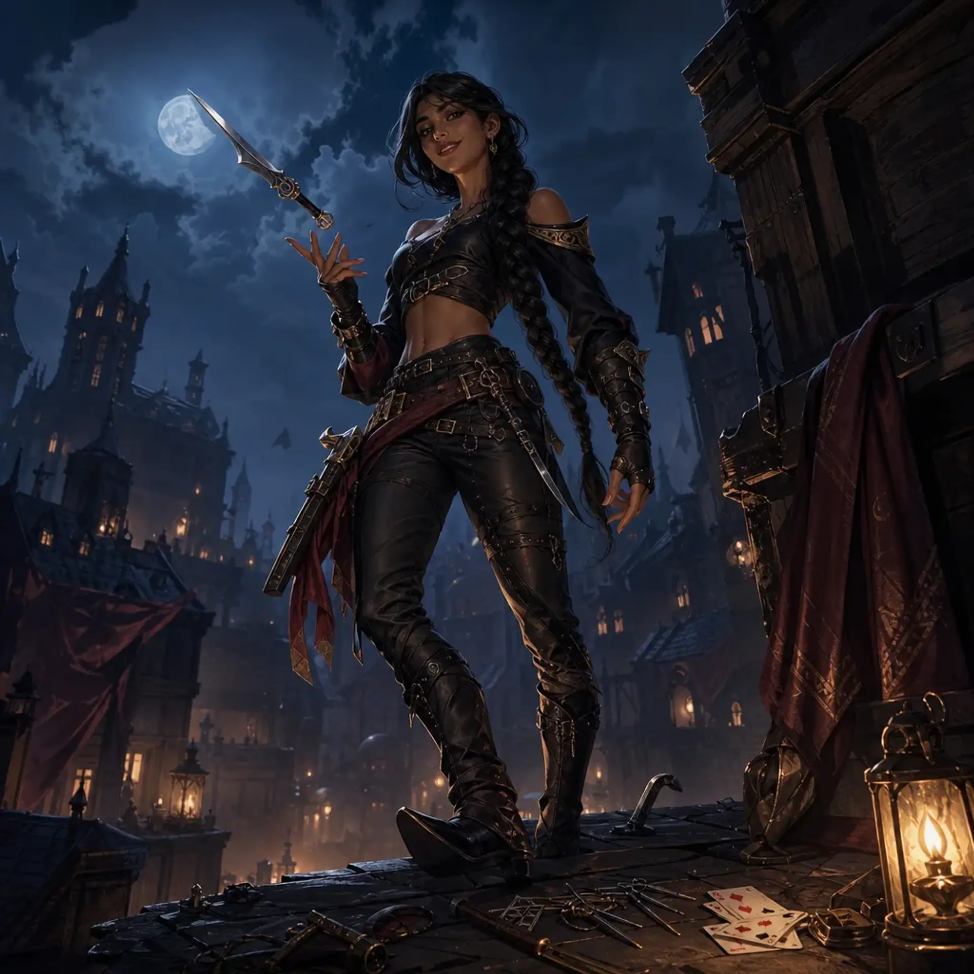 Zainabu Farah - AI-generated fantasy Character