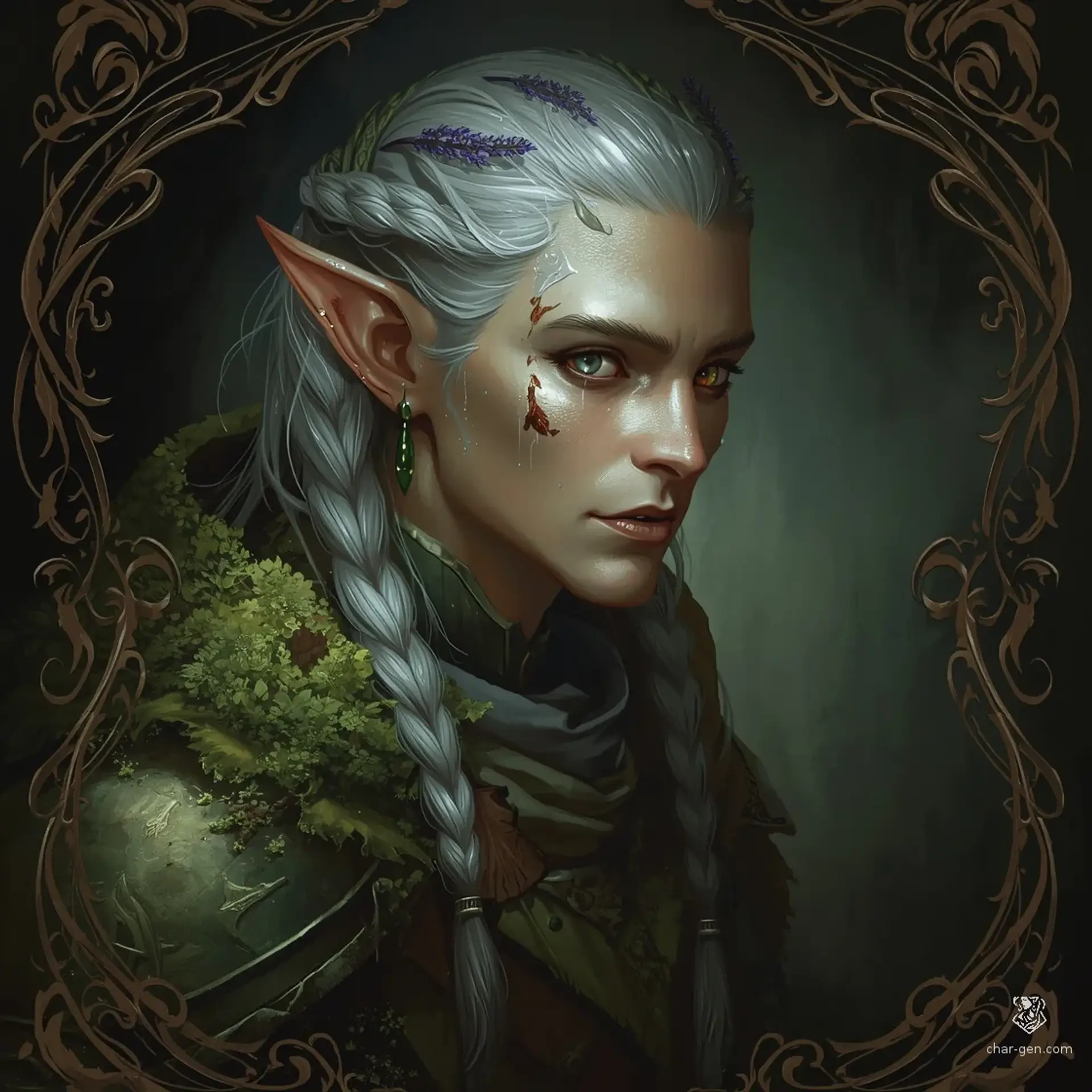 Valerius Elthanaur - AI-generated fantasy NPC