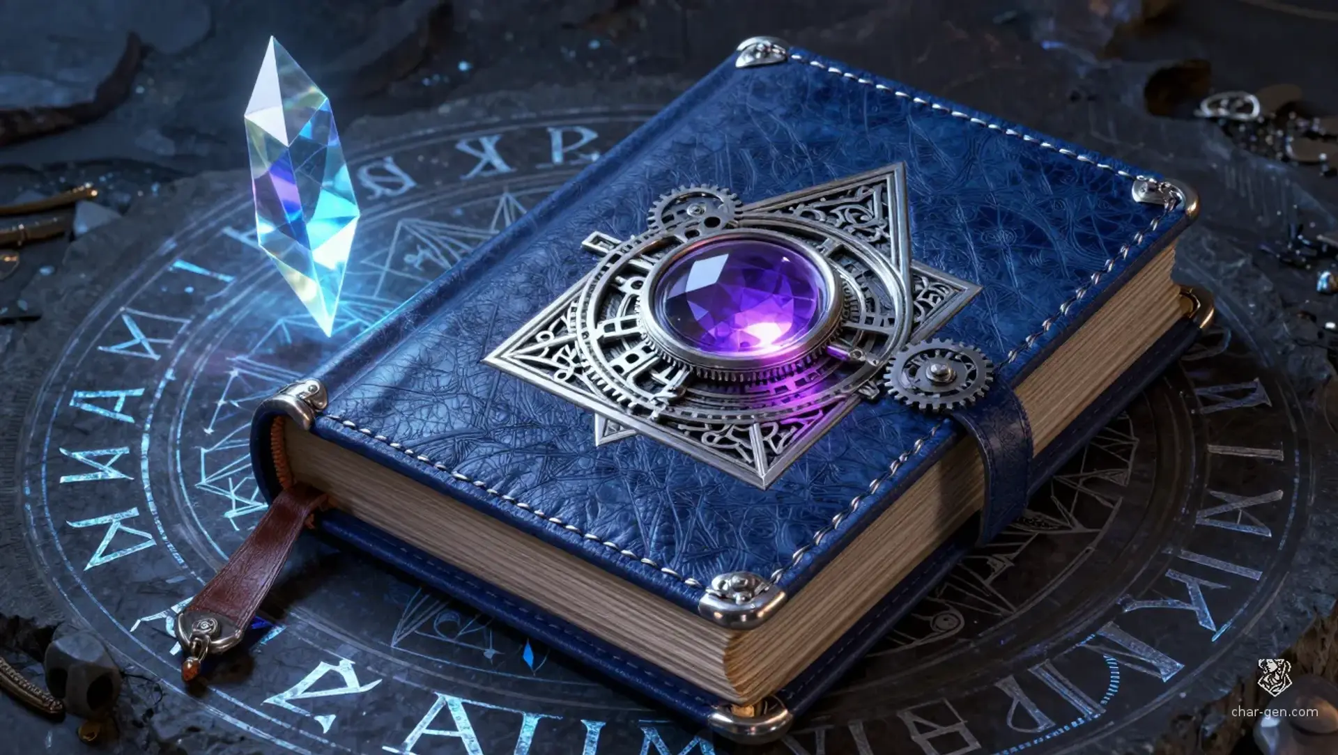 The Axiom of Thorne - AI-generated fantasy Spellbook