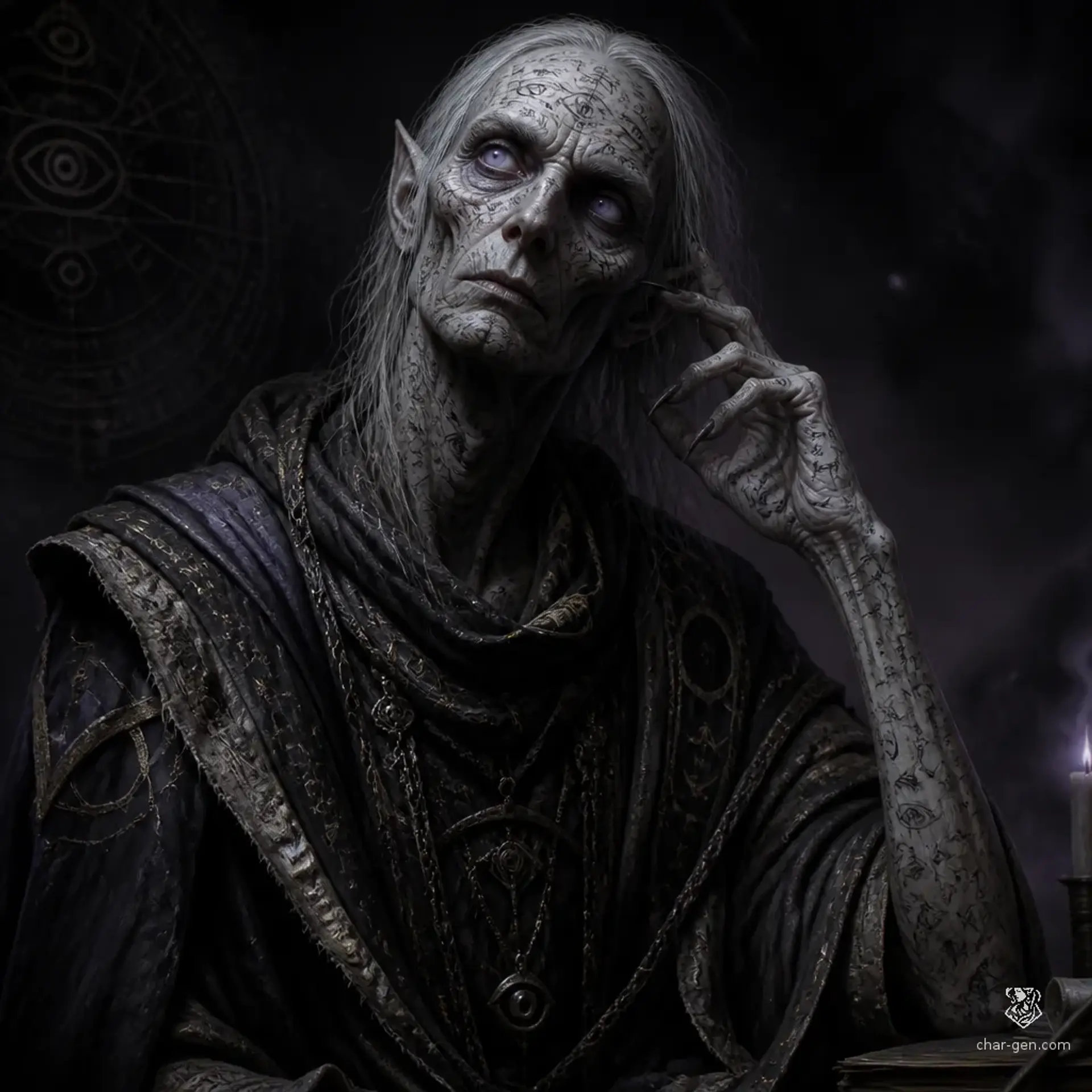 Valthendril Whisper Meliamne - AI-generated fantasy NPC