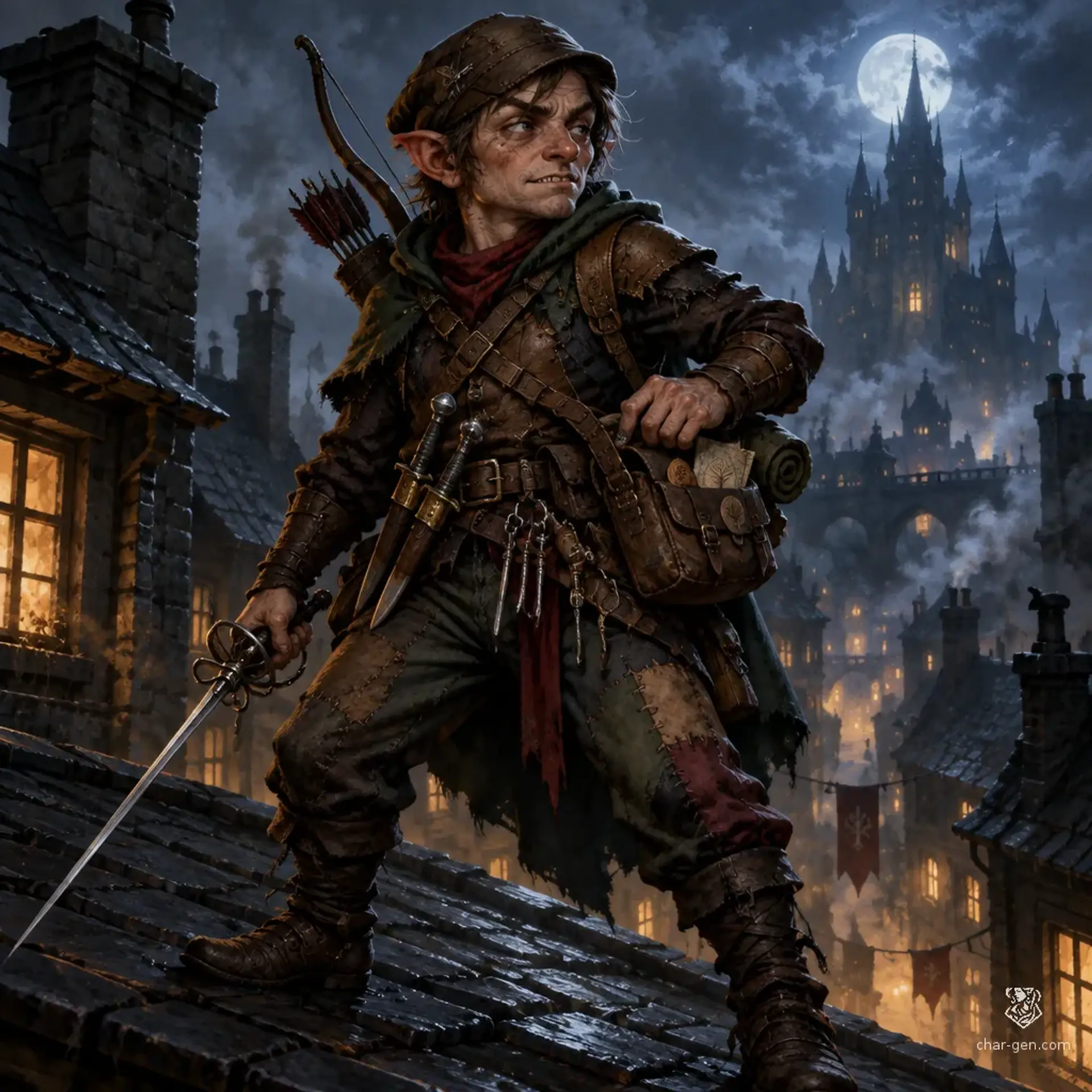 Kevin Kevin - AI-generated fantasy Character