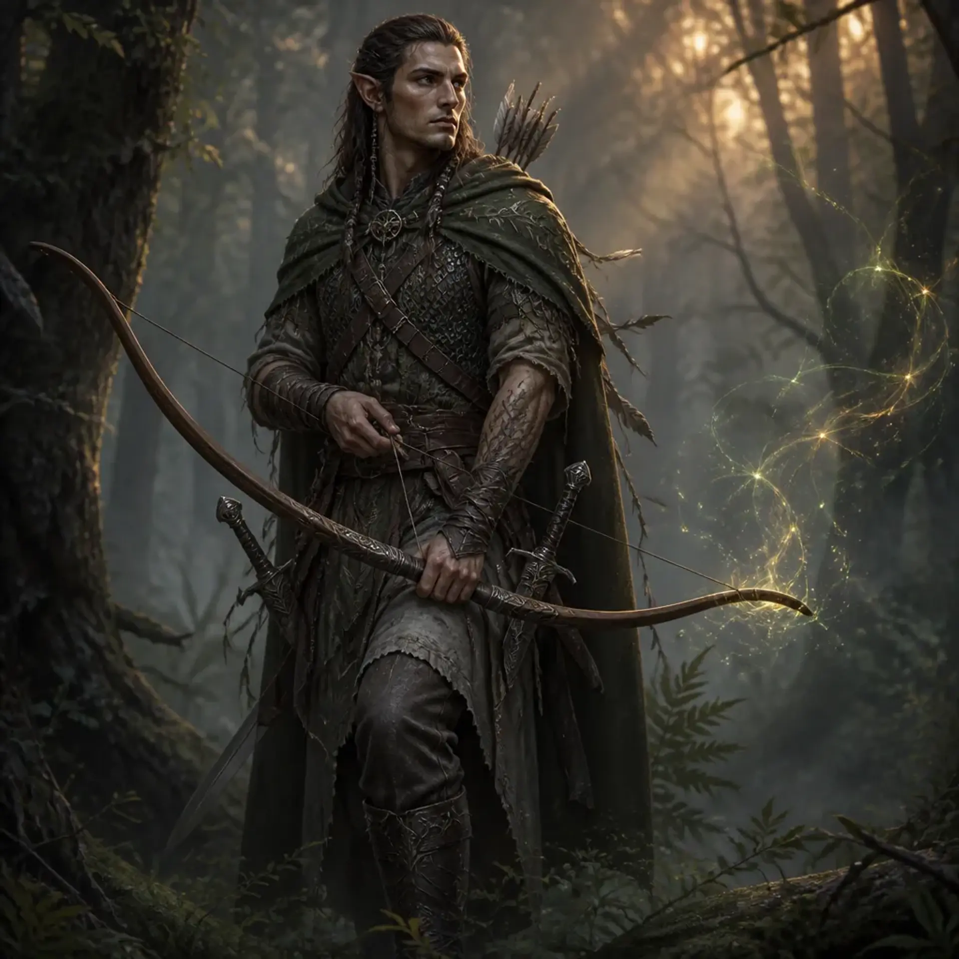 Thalirion Valeleaf - AI-generated fantasy Character