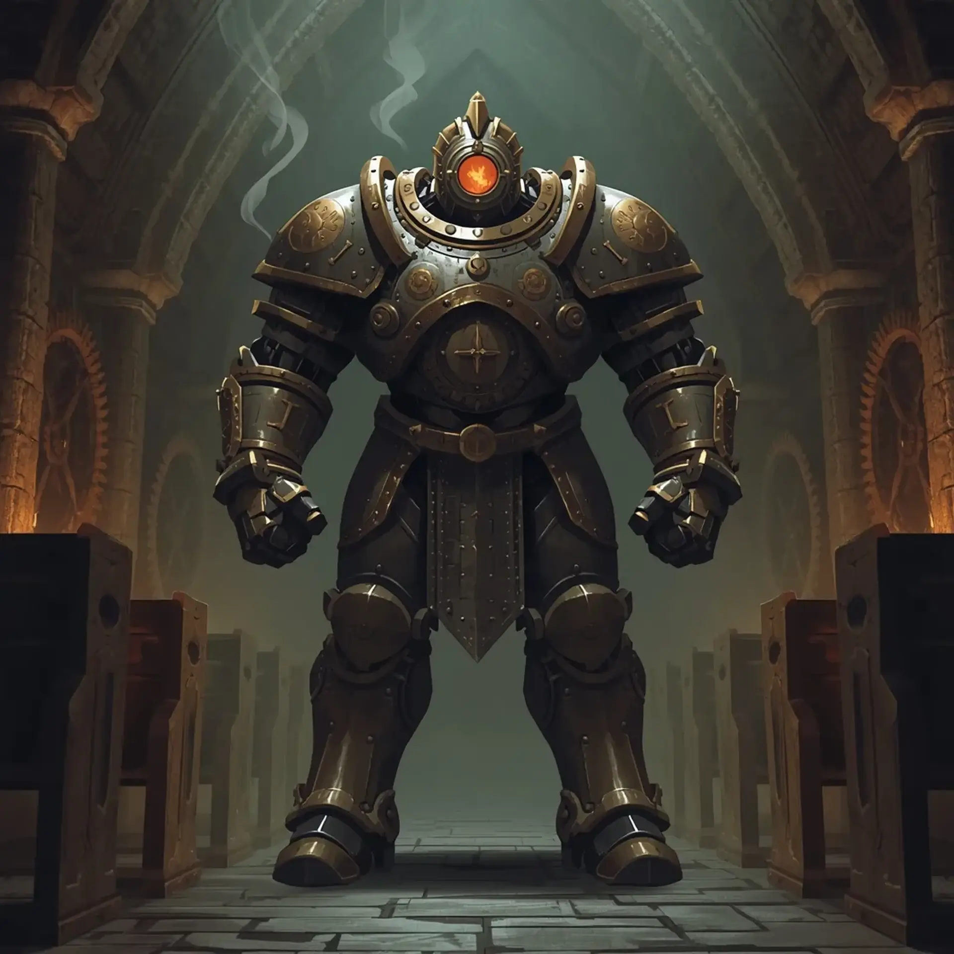 Sunderstone Votive Sentinel | Fantasy Monster Generated by CharGen