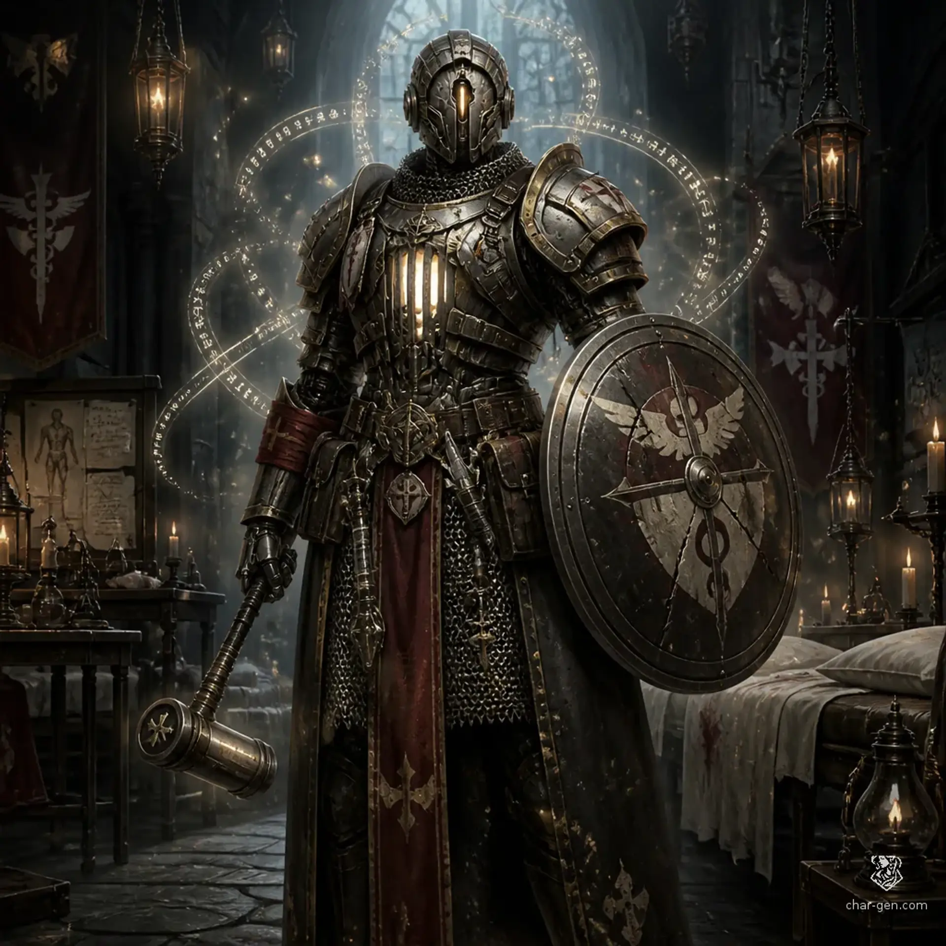 Maelona Teyrani - AI-generated fantasy Character