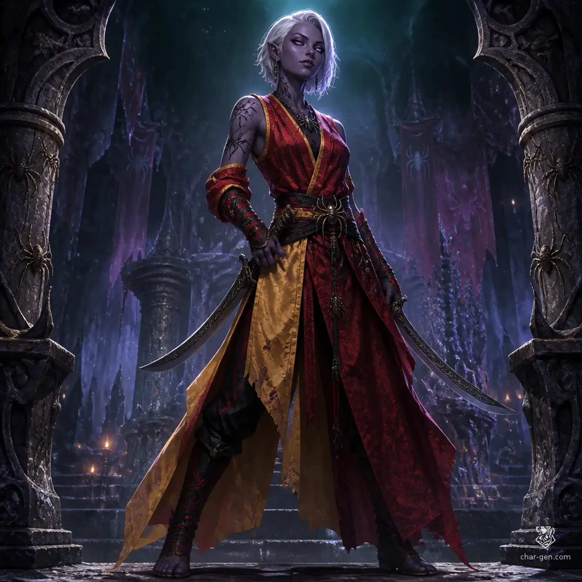 Aurelia Malys - AI-generated fantasy Character