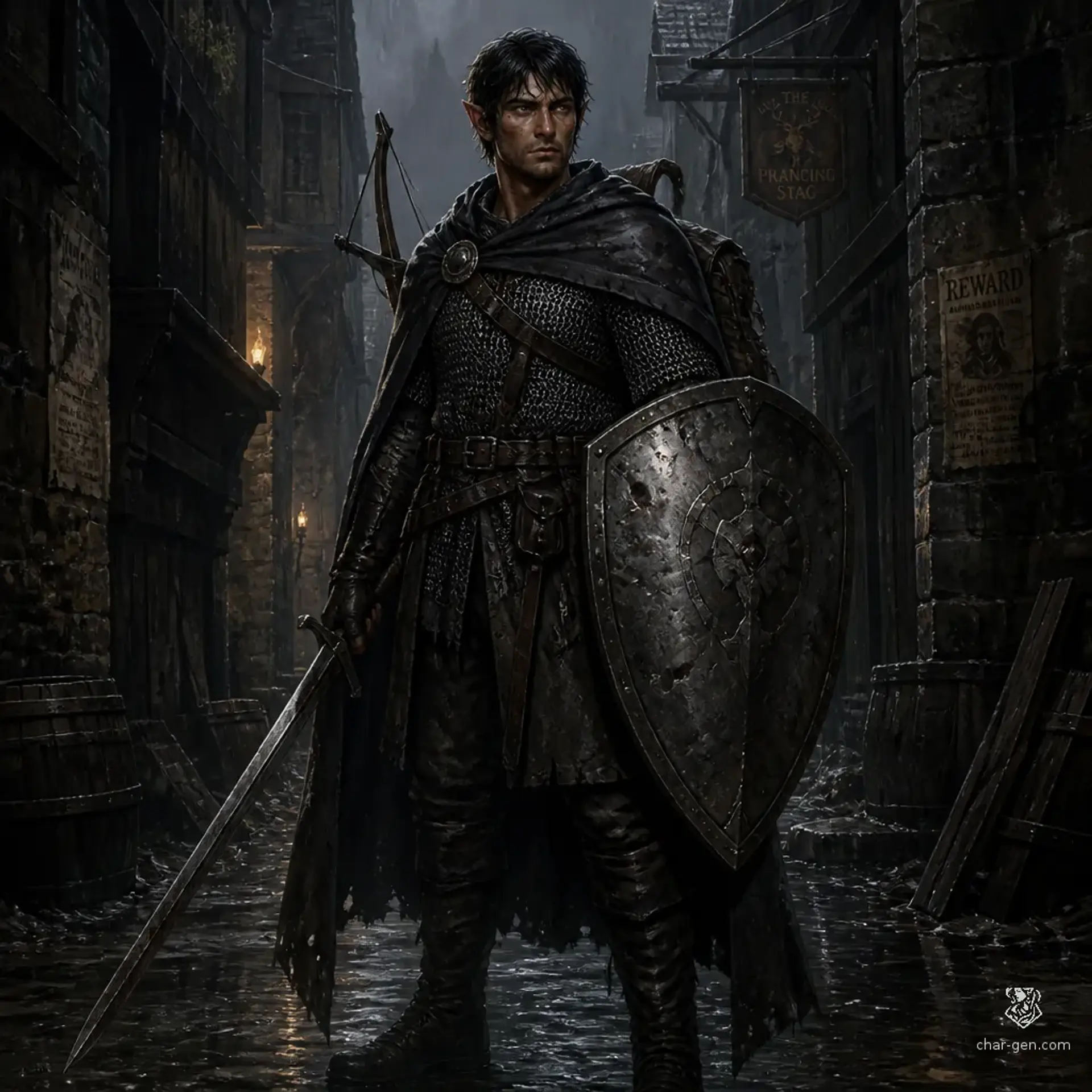 Kaito Vane - AI-generated fantasy Character