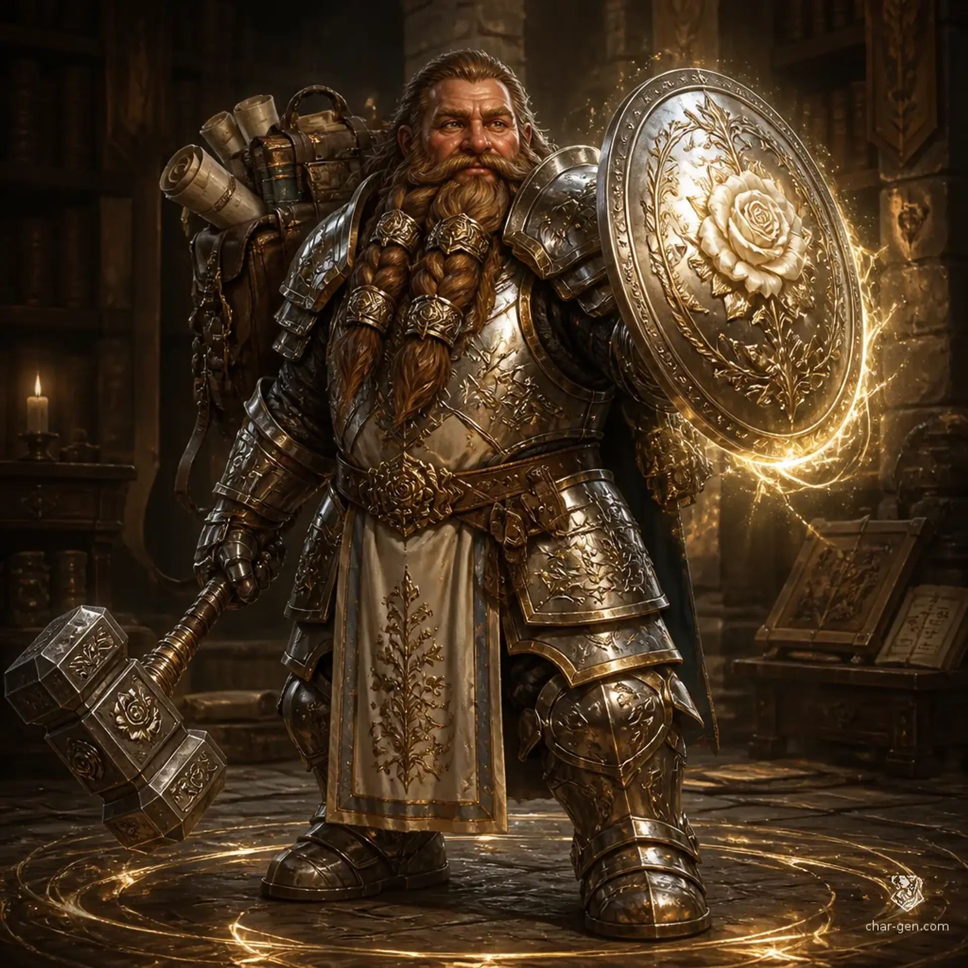 Orsik Ironfoot - AI-generated fantasy Character