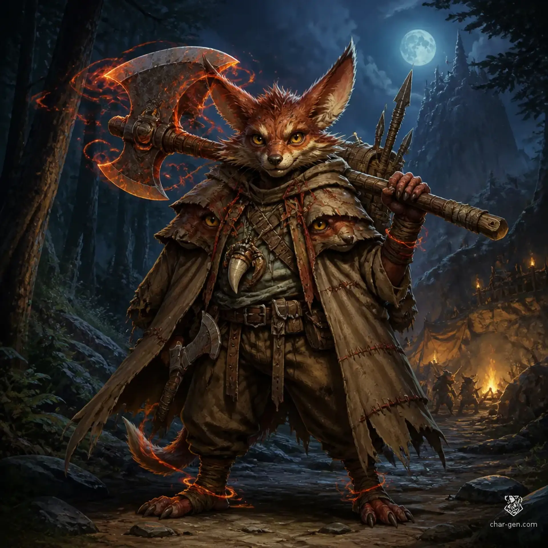 Arbo - AI-generated fantasy Character