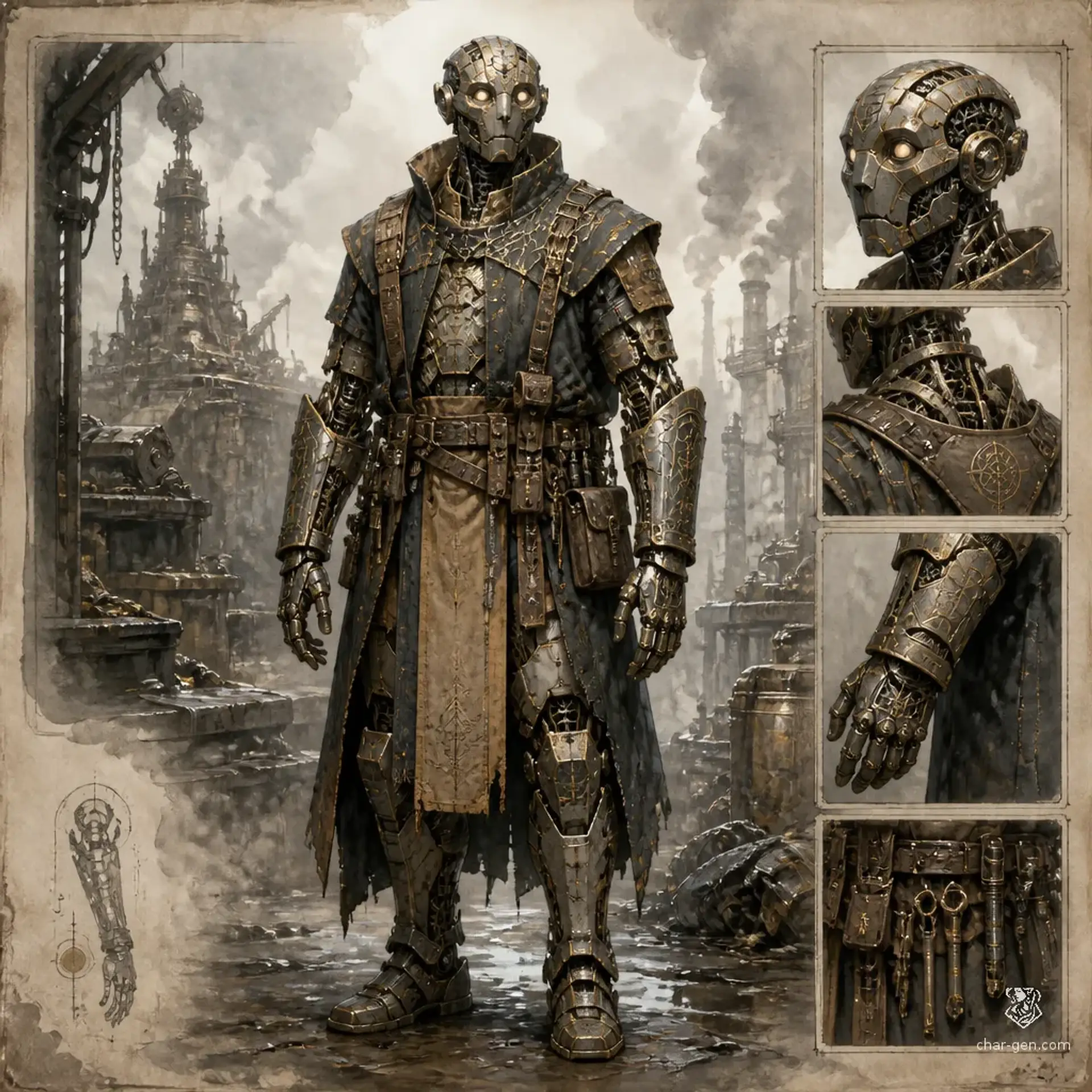 Borg Drone - AI-generated fantasy Species