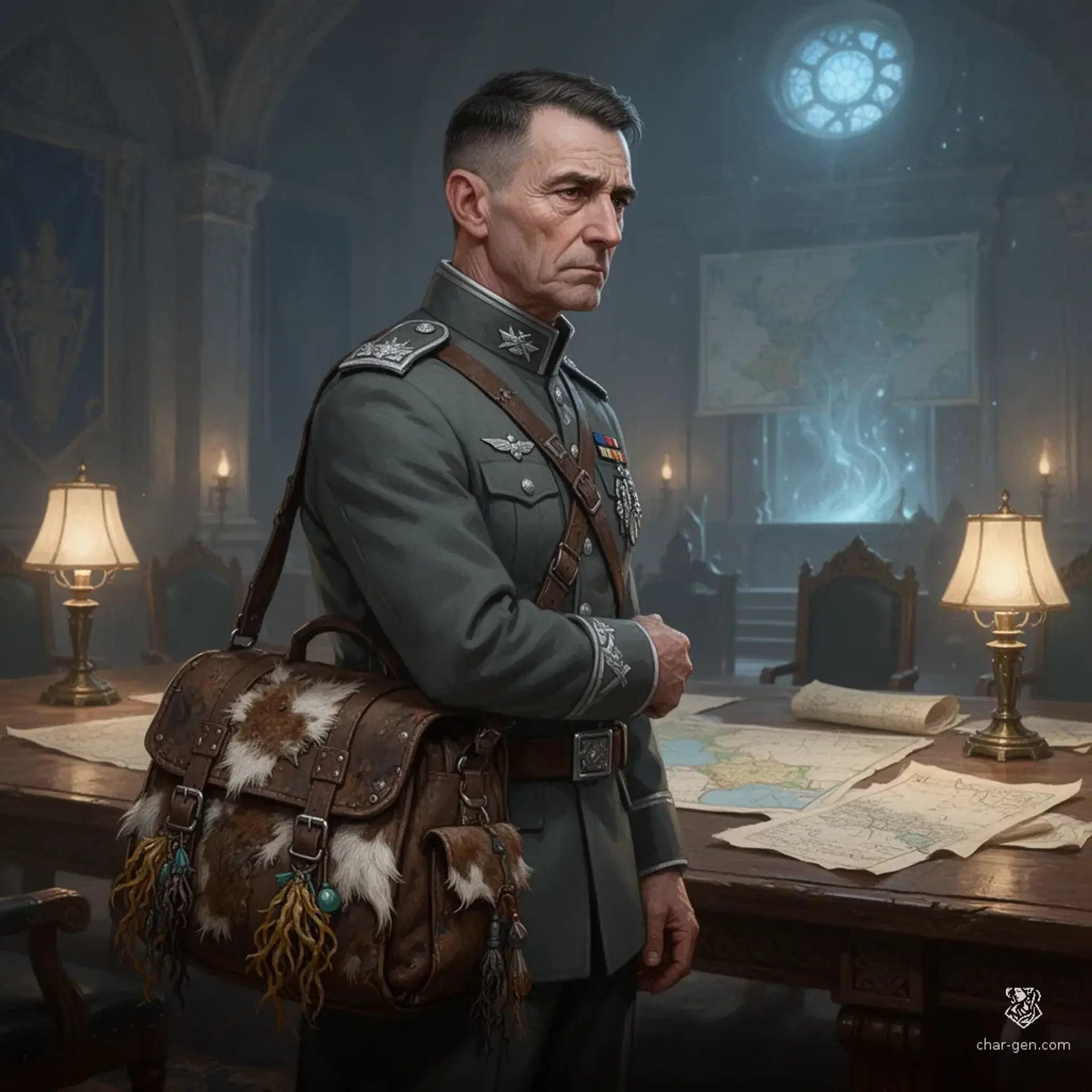Consol Septimus Primus - AI-generated fantasy NPC