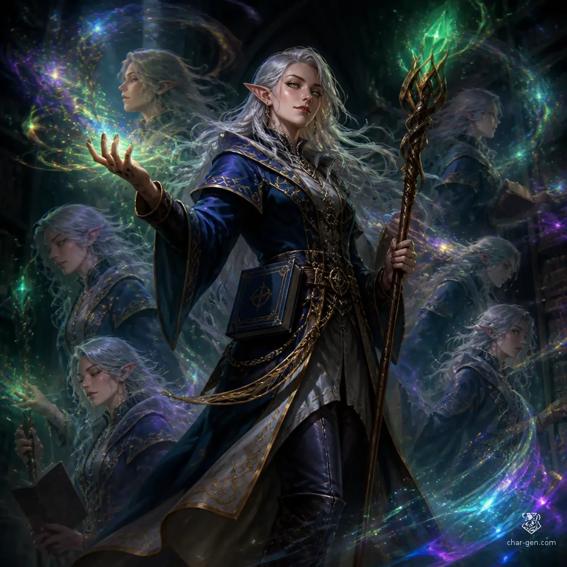 Lysandra Vale - AI-generated fantasy Character