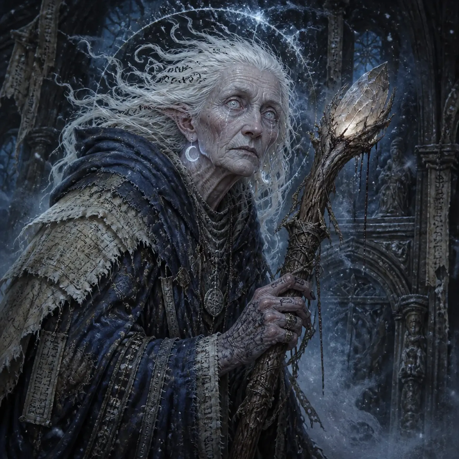 Keeper Morwen of the Bleeding Stone