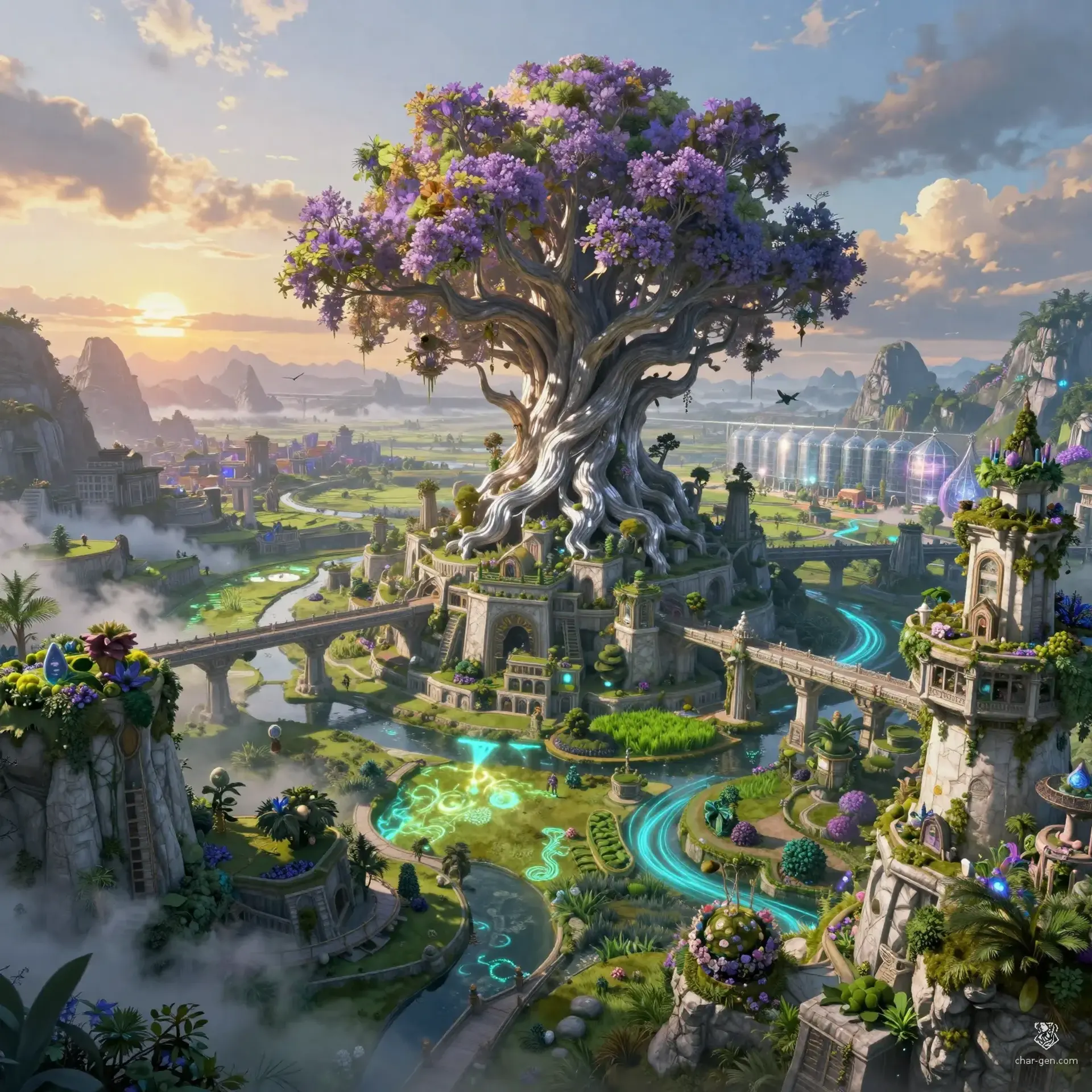 Witheters - AI-generated fantasy Region