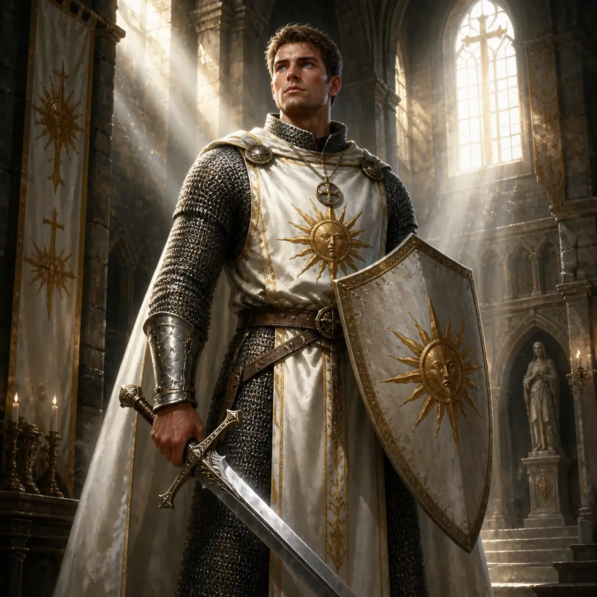 Paladin - AI-generated fantasy Character