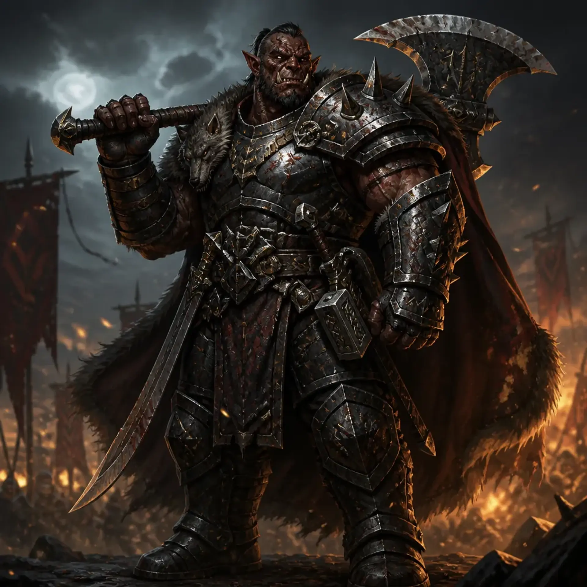 Gorrok Bloodclasp - AI-generated fantasy Character
