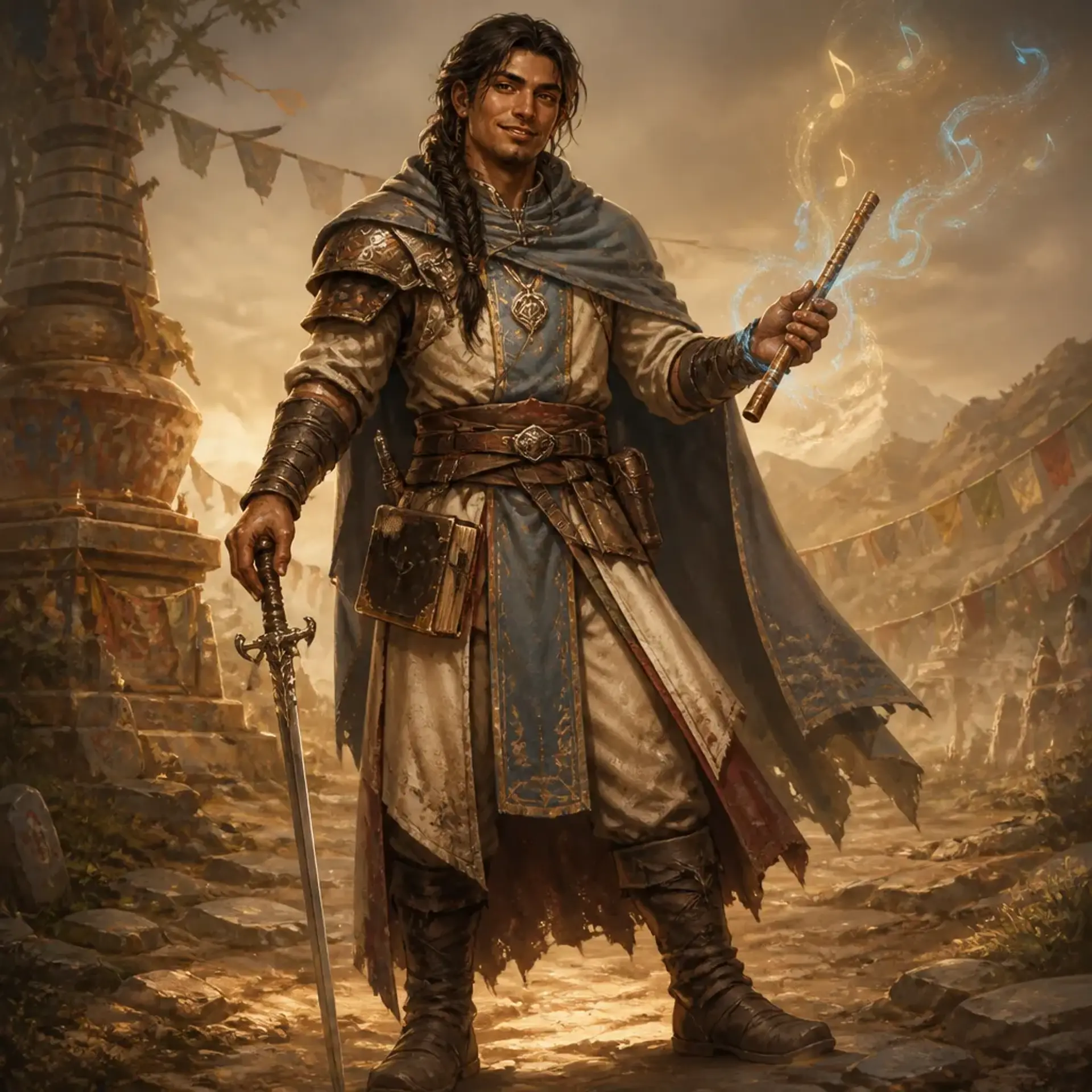 Naramai Veyoru - AI-generated fantasy Character