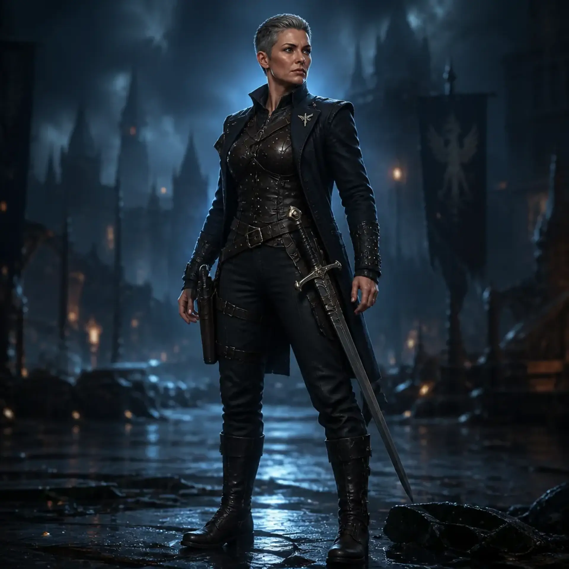 Karina Vale - AI-generated fantasy Character