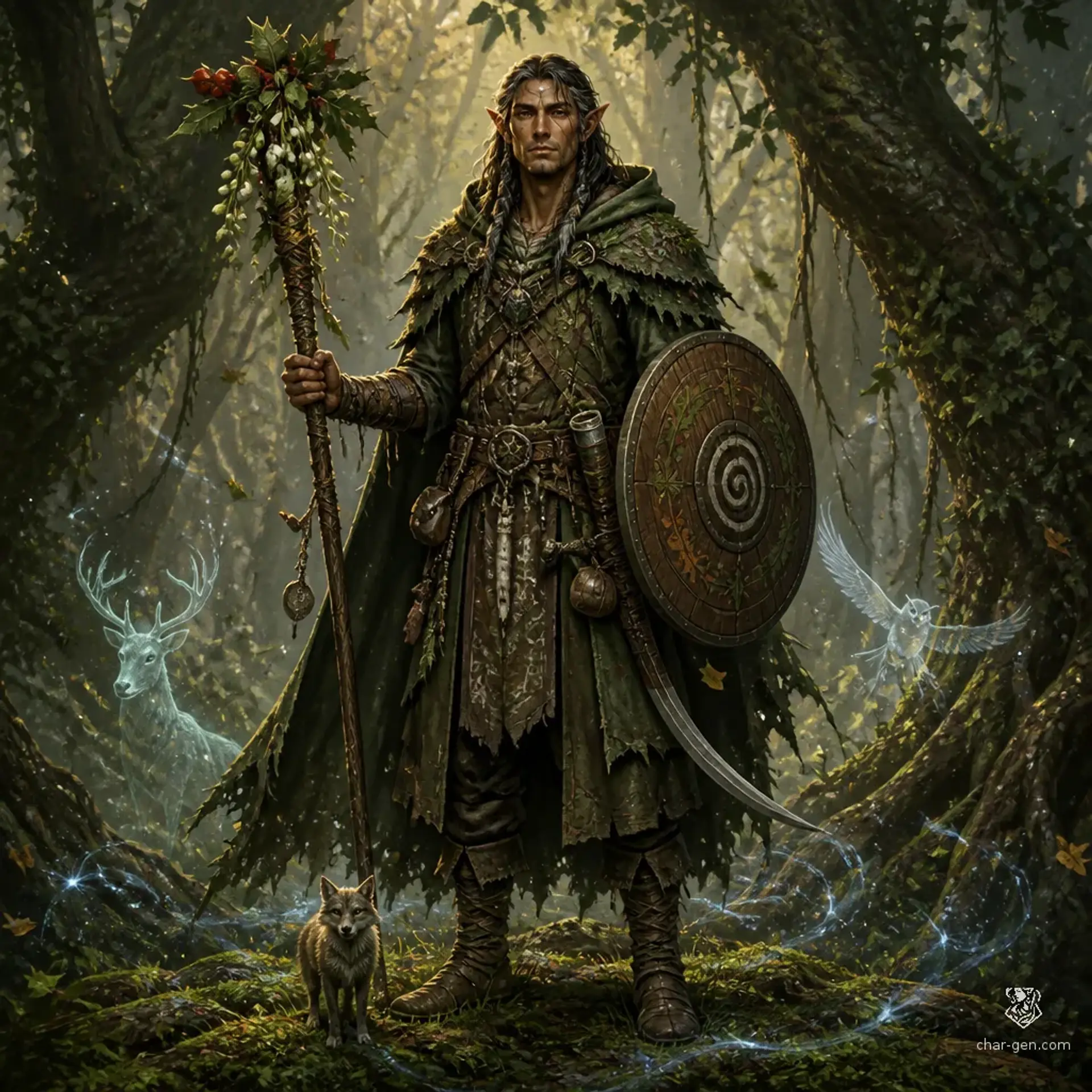 Varr - AI-generated fantasy Character