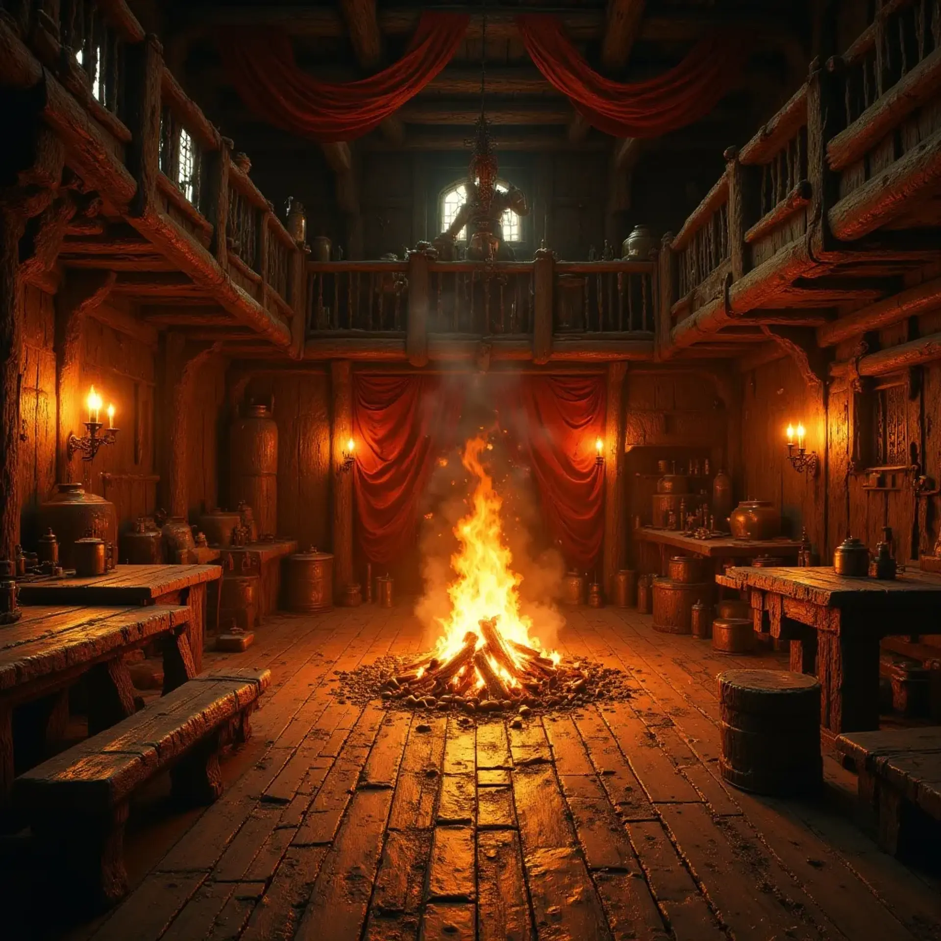The Gnarled Oak - AI-generated fantasy Tavern
