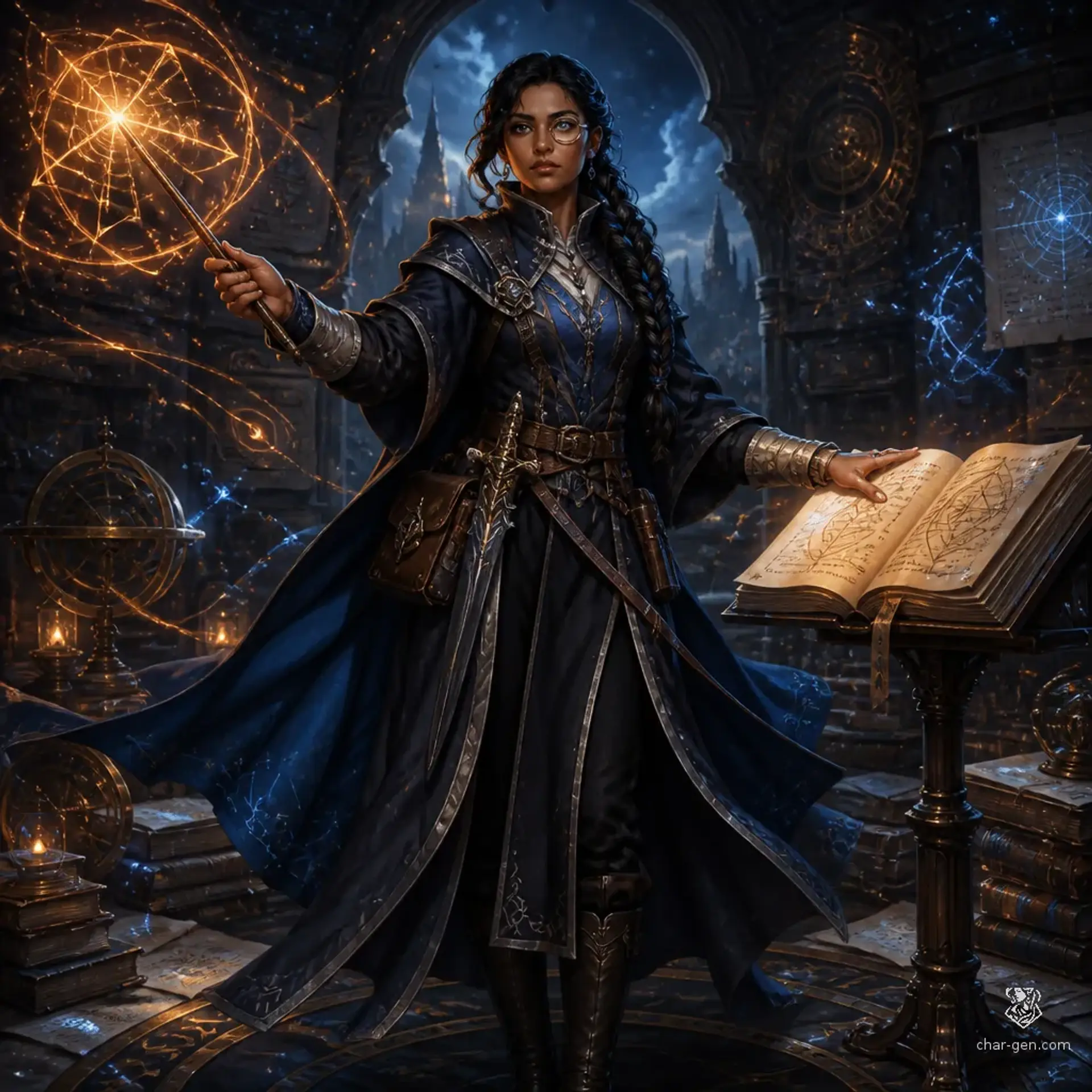 Sabela Arizkun - AI-generated fantasy Character