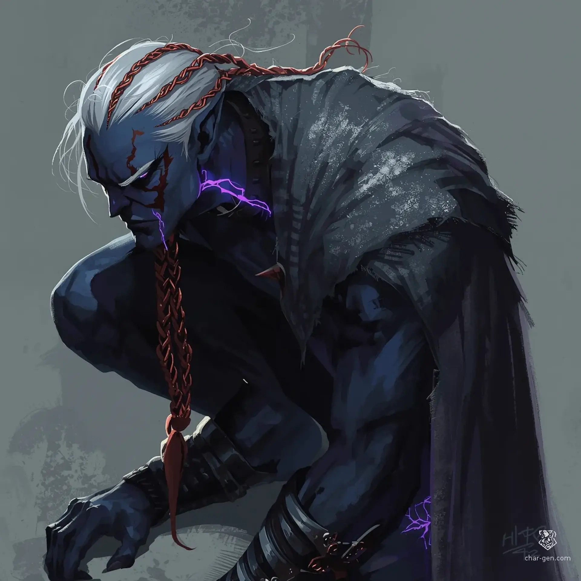 Vylreit T'shann - AI-generated fantasy NPC