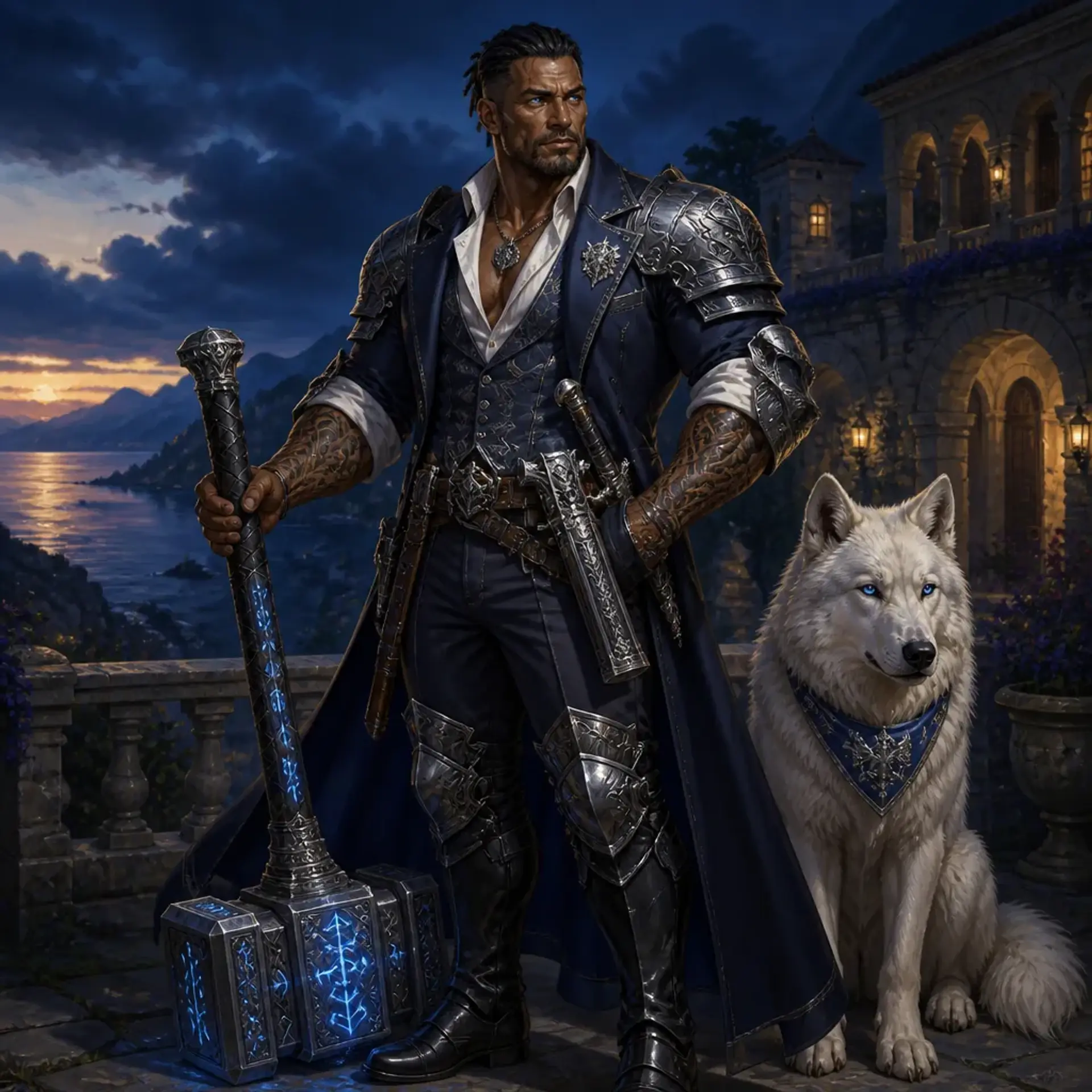 Miguel Martinez - AI-generated fantasy Character