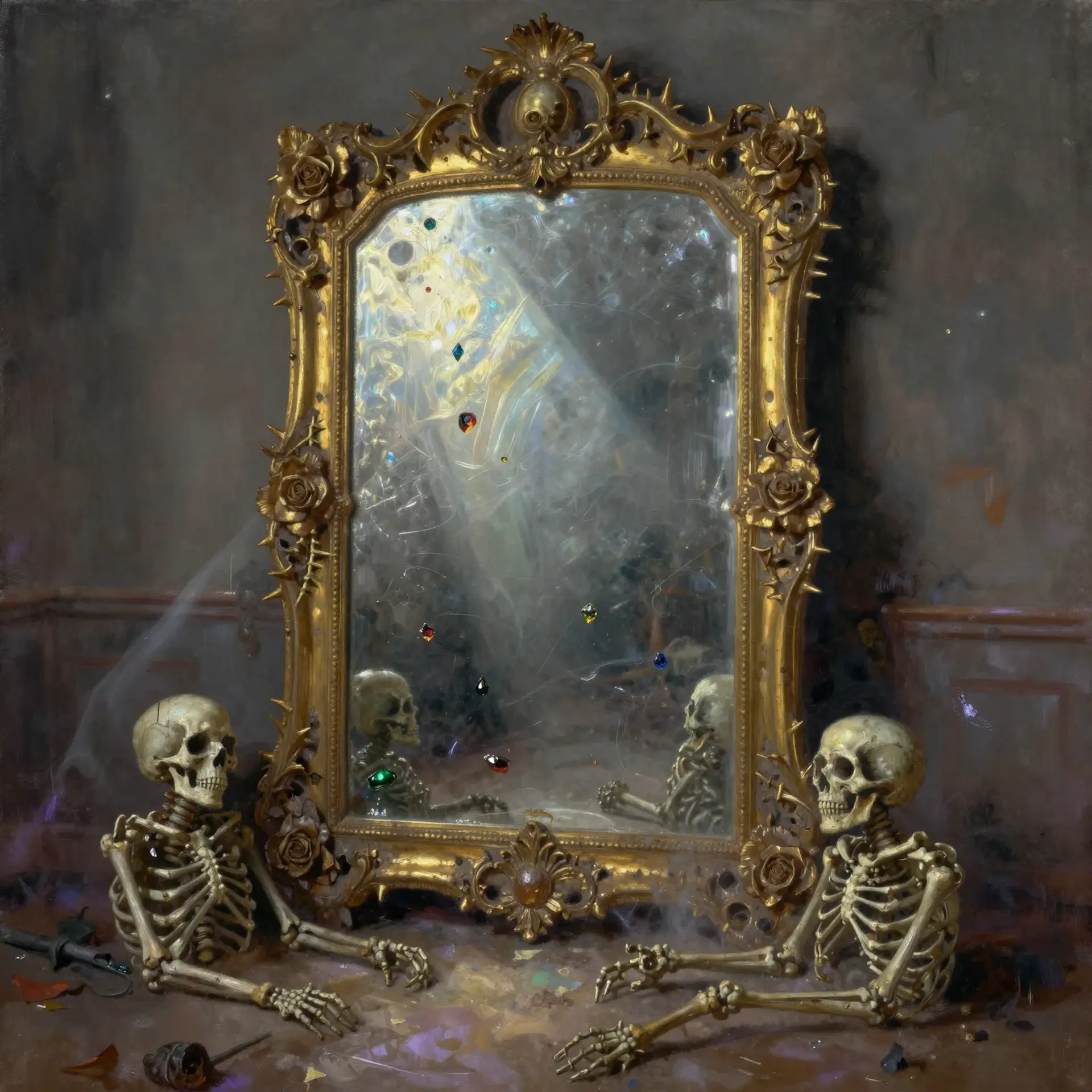 The Gilded Mirror of Vanity
