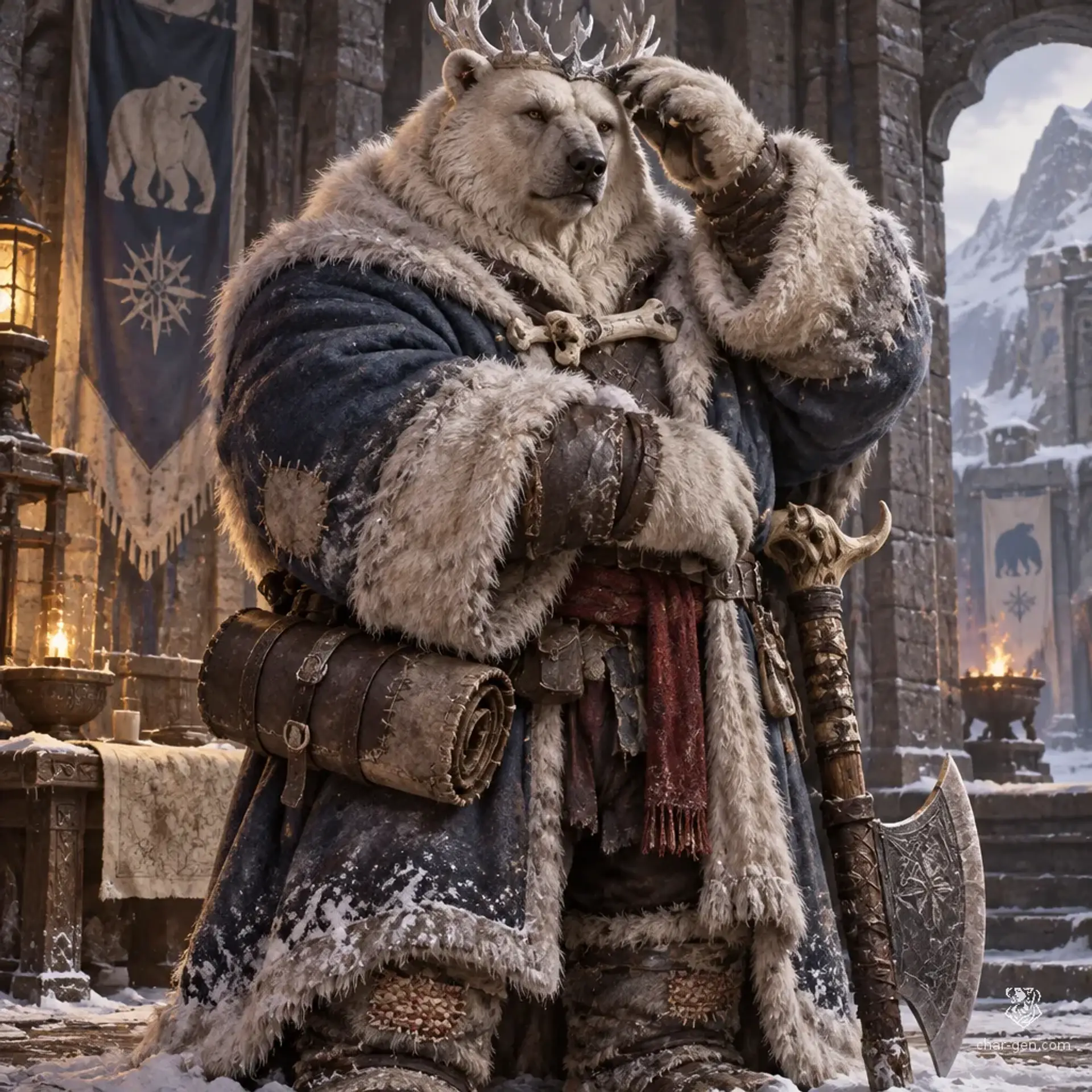 Lord Brannoch Whitepaw