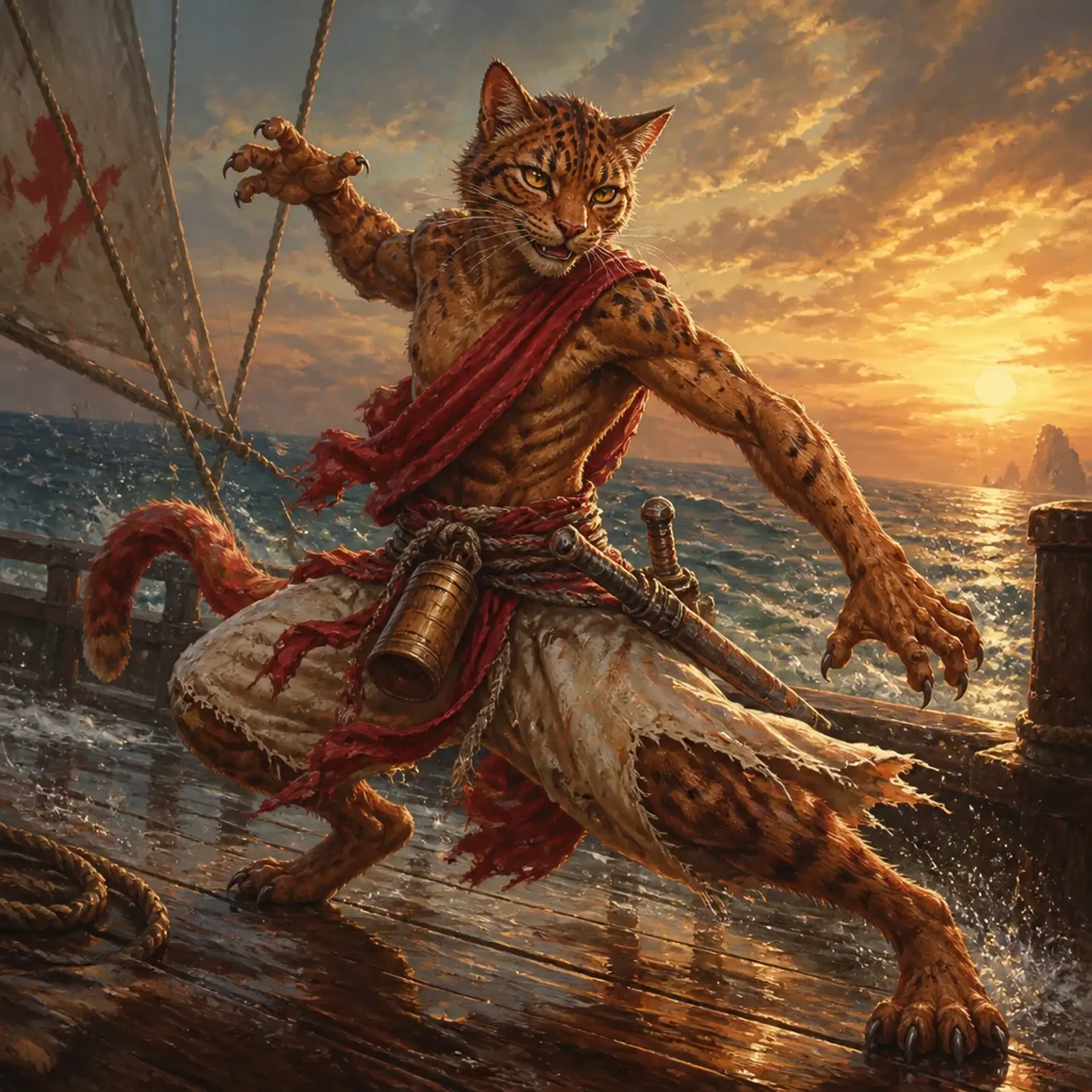 Kellan 'Rusty' Jaks - AI-generated fantasy Character